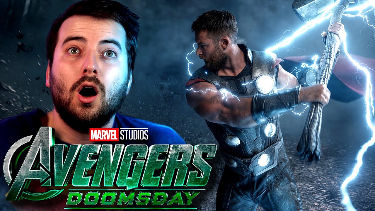 AVENGERS DOOMSDAY | Official Trailer REACTION! Luke's Reaction!
