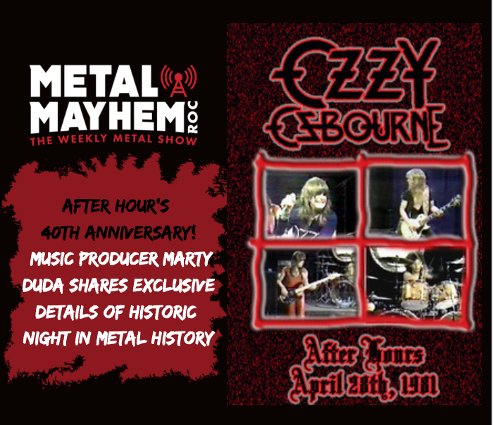 Metal Mayhem ROC: Your go to source for everything metal.