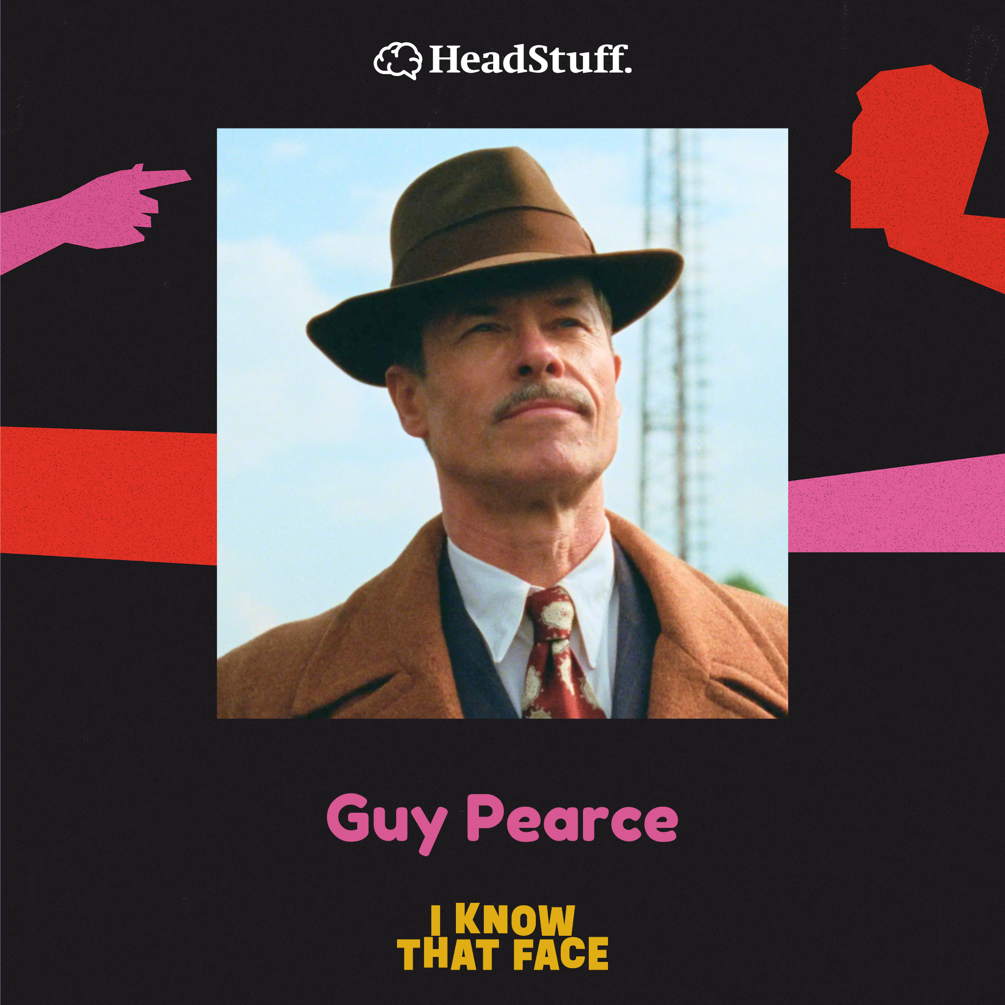 Guy Pearce podcast artwork