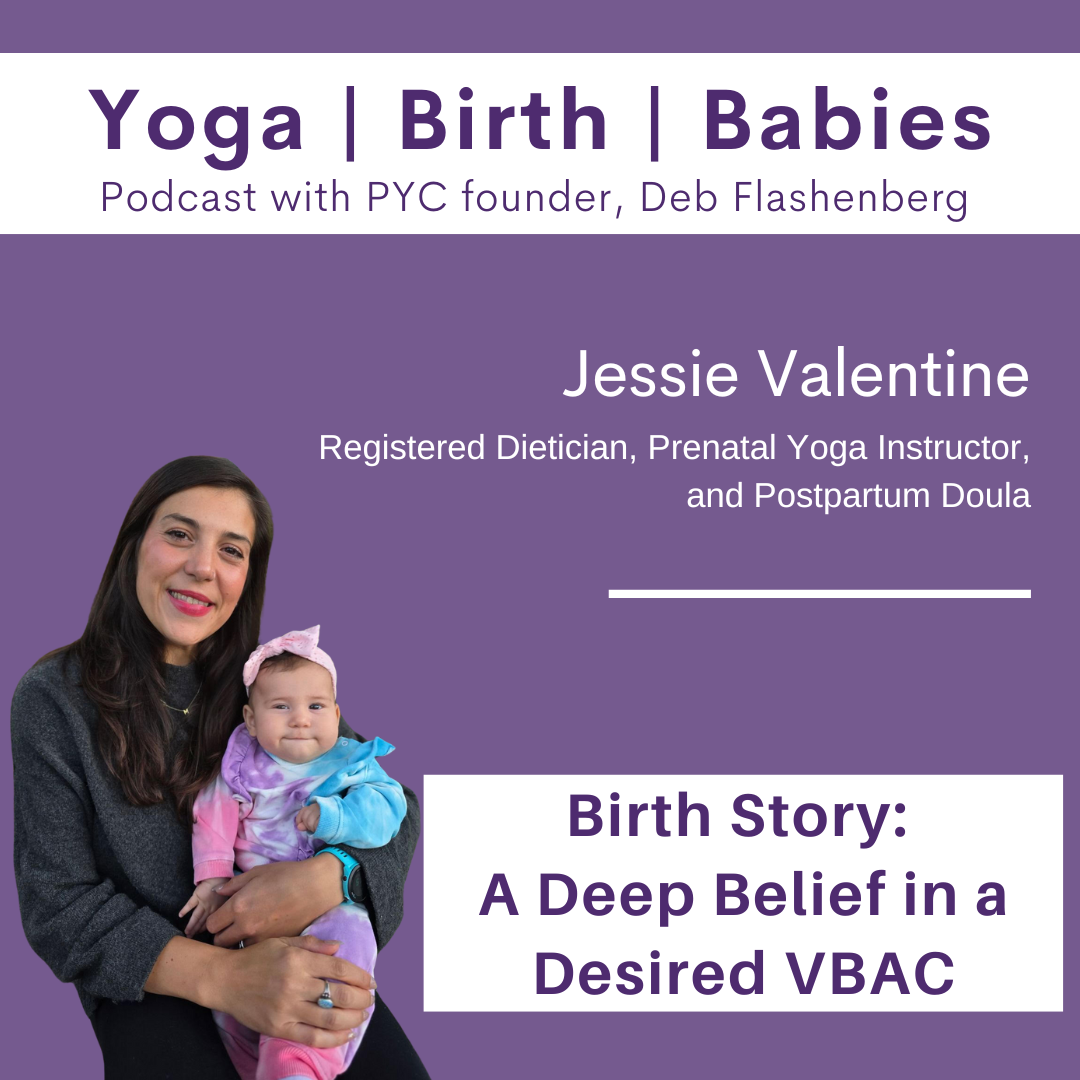 Birth Story: A Deep Belief in a Desired VBAC with Jessie Valentine episode artwork