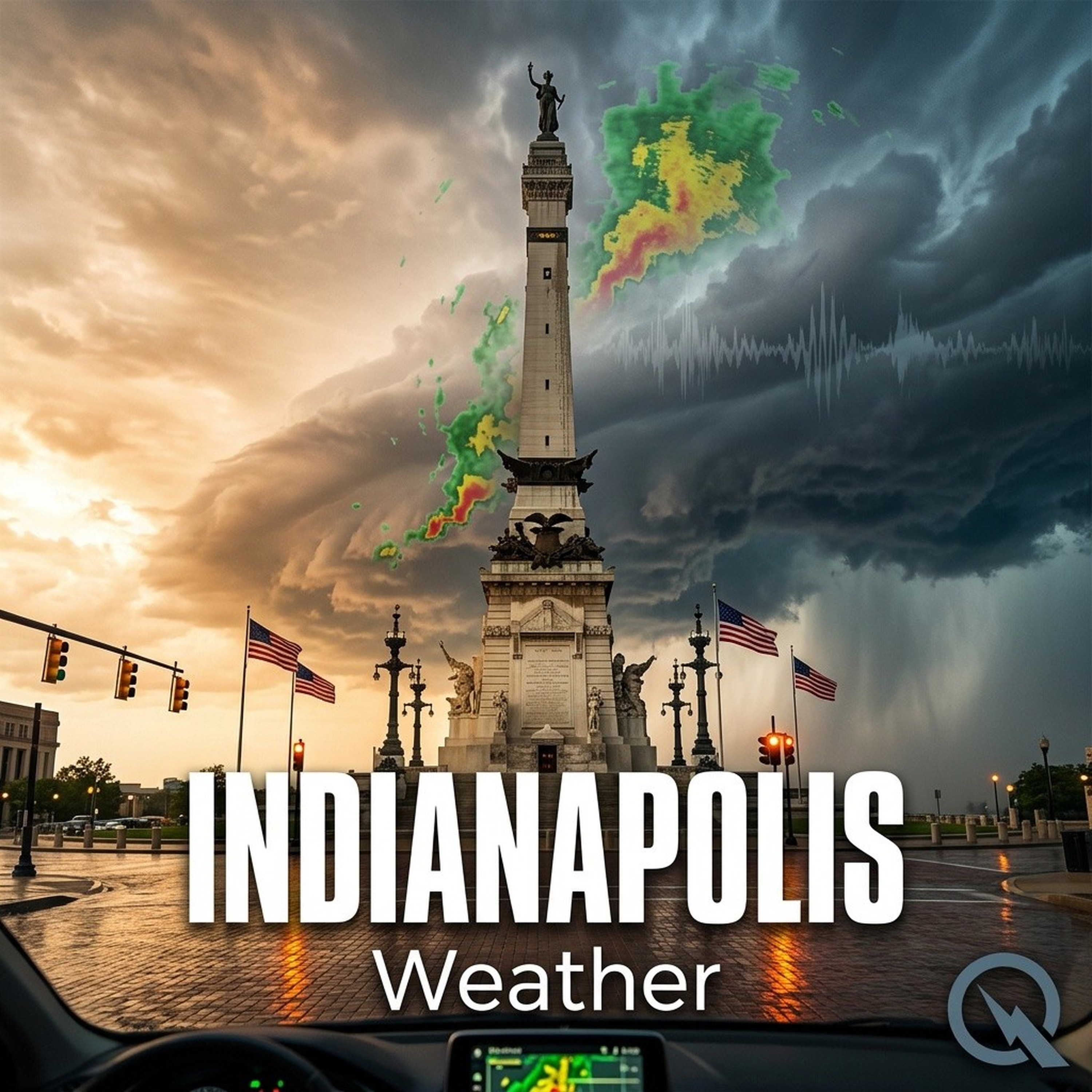 Indianapolis Weather Daily 05 05 26 Tuesday Storms Bring Heavy Rain and Falling Temperatures
