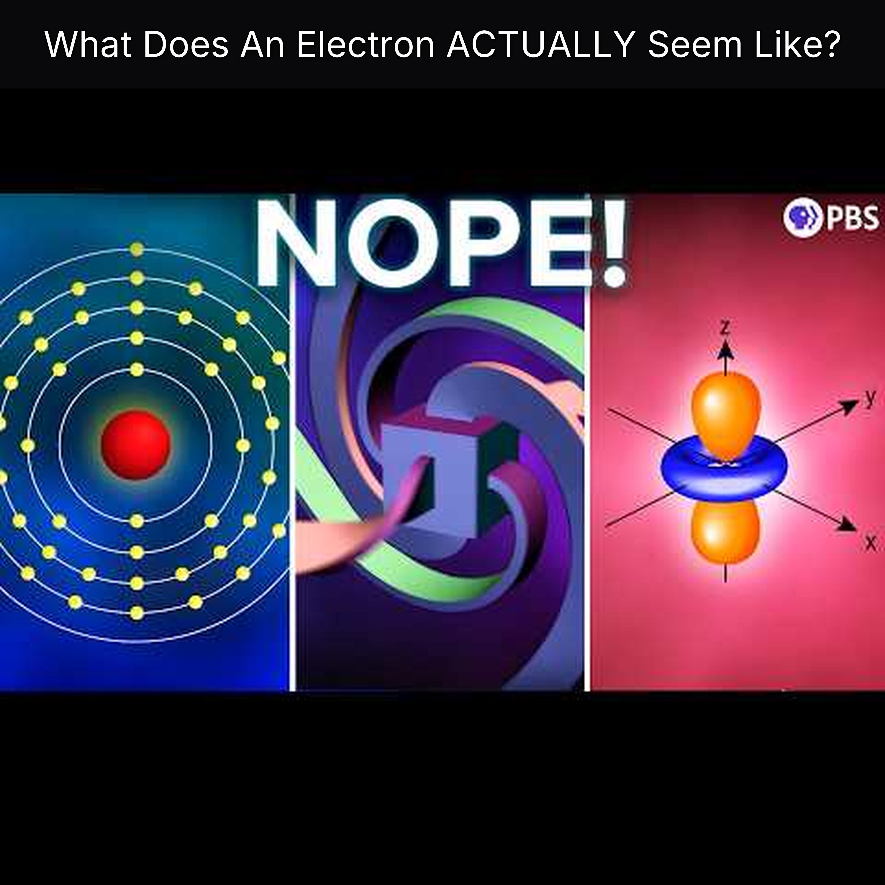 What Does An Electron ACTUALLY Seem Like?