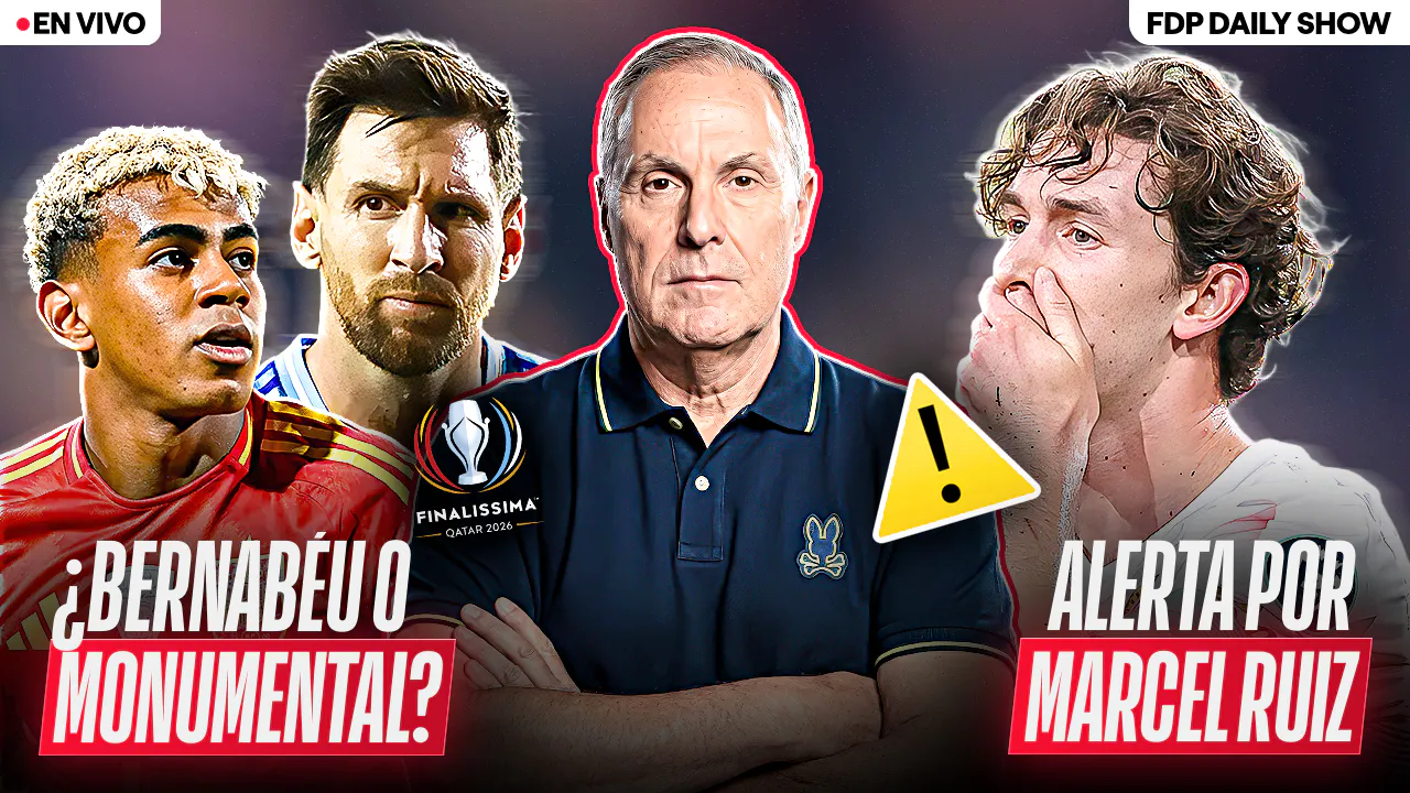 ¡GUERRA por la FINALISSIMA! ¿Bernabéu o Monumental? | MARCEL RUIZ, lesionado a 91 días del MUNDIAL ¡GUERRA por la FINALISSIMA! ¿Bernabéu o Monumental? | MARCEL RUIZ, lesionado a 91 días del MUNDIAL
