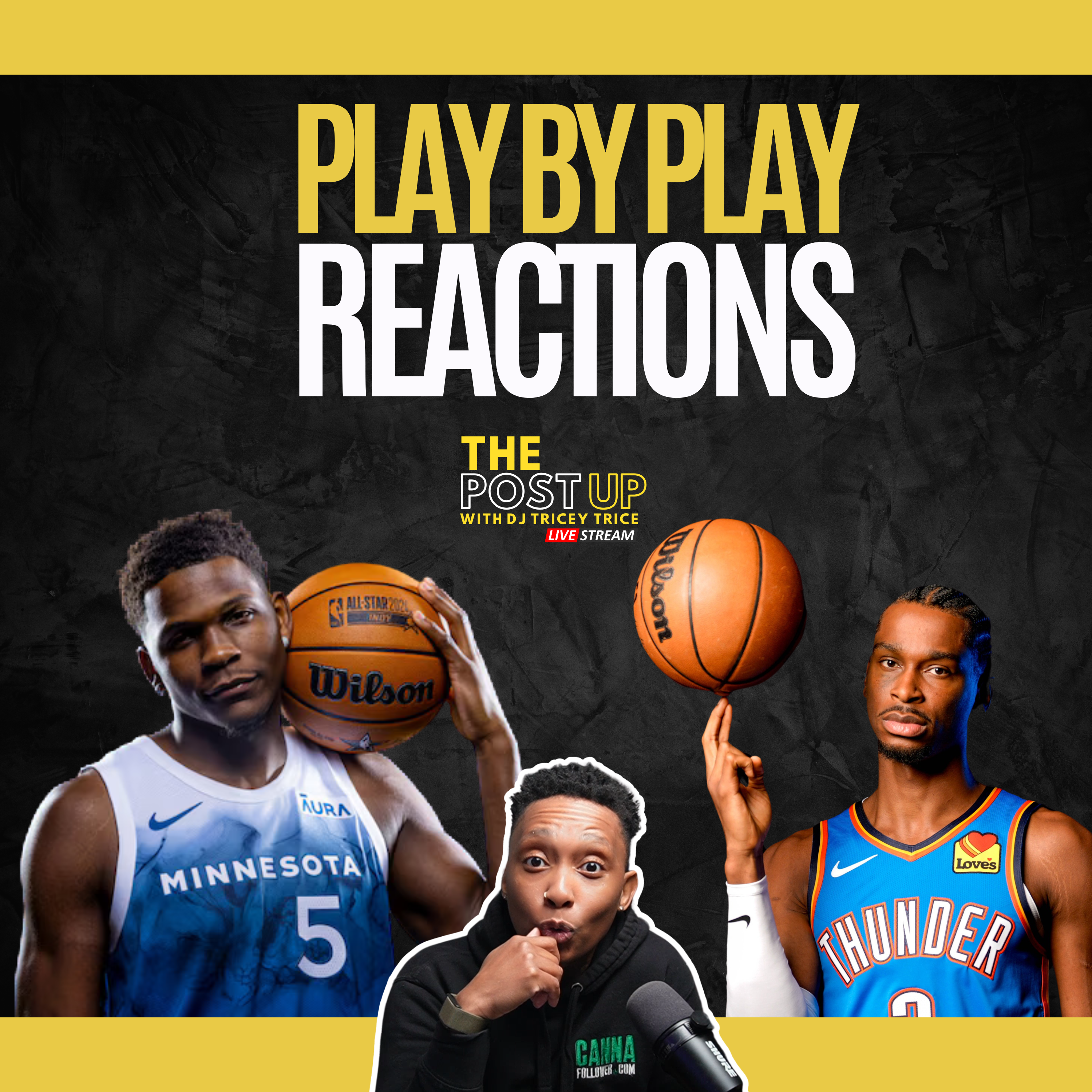 The Post Up: Thunder vs. Timberwolves – Live Reactions & Unfiltered Takes 🏀🔥