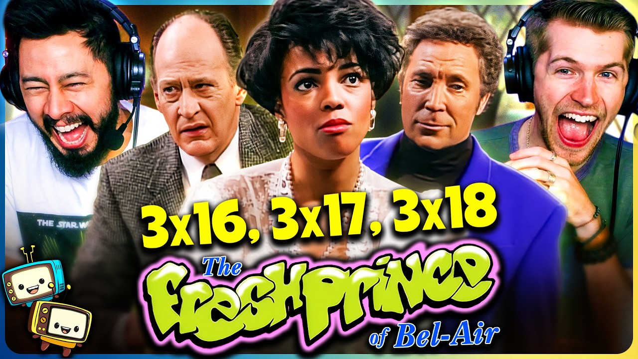THE FRESH PRINCE OF BEL-AIR (1992) 3x16, 3x17 & 3x18 Reaction! | Will Smith w/ Jaby Koay episode artwork