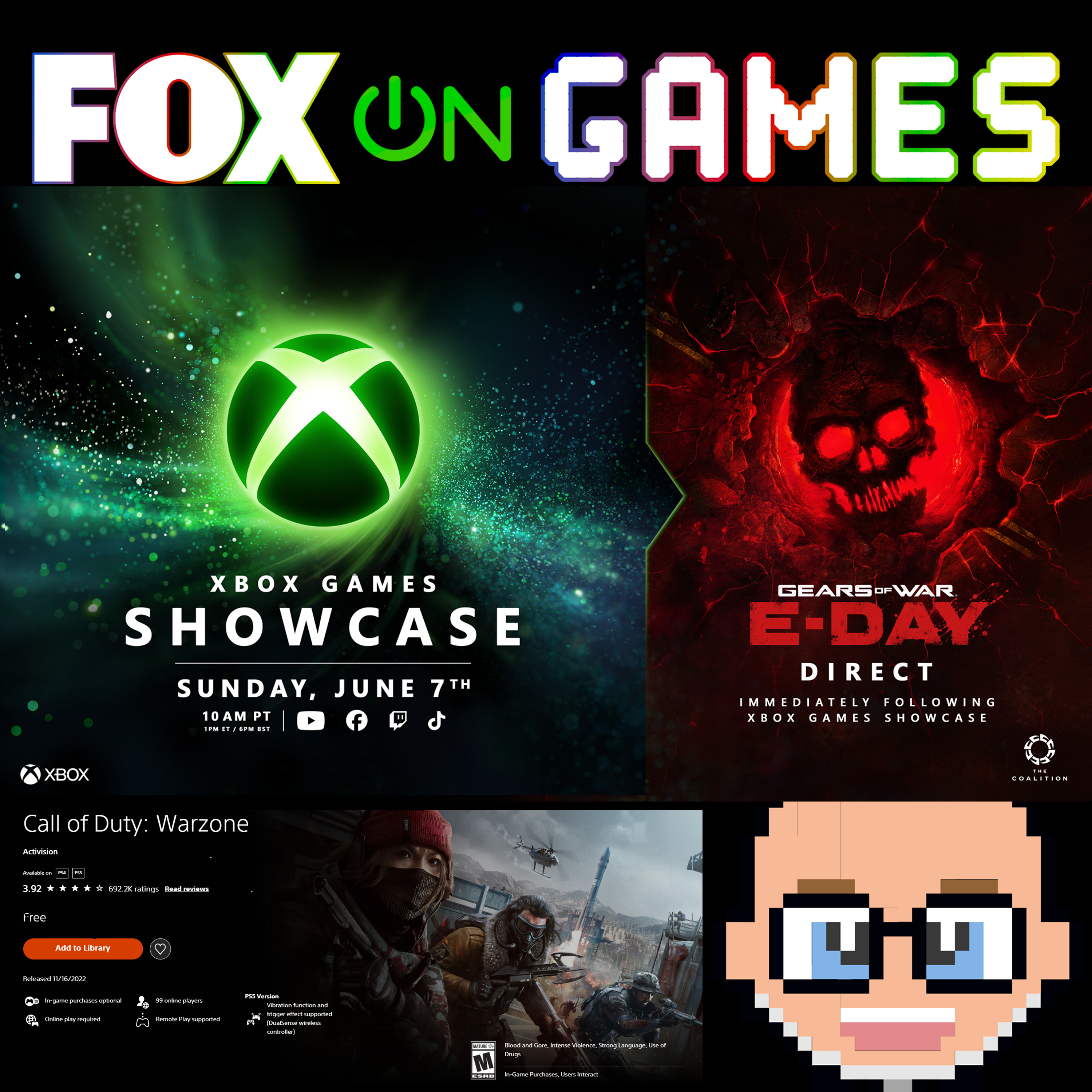 Warzone Sunset & Xbox Showcase | FOX on Games - Video Game News & Industry Analysis