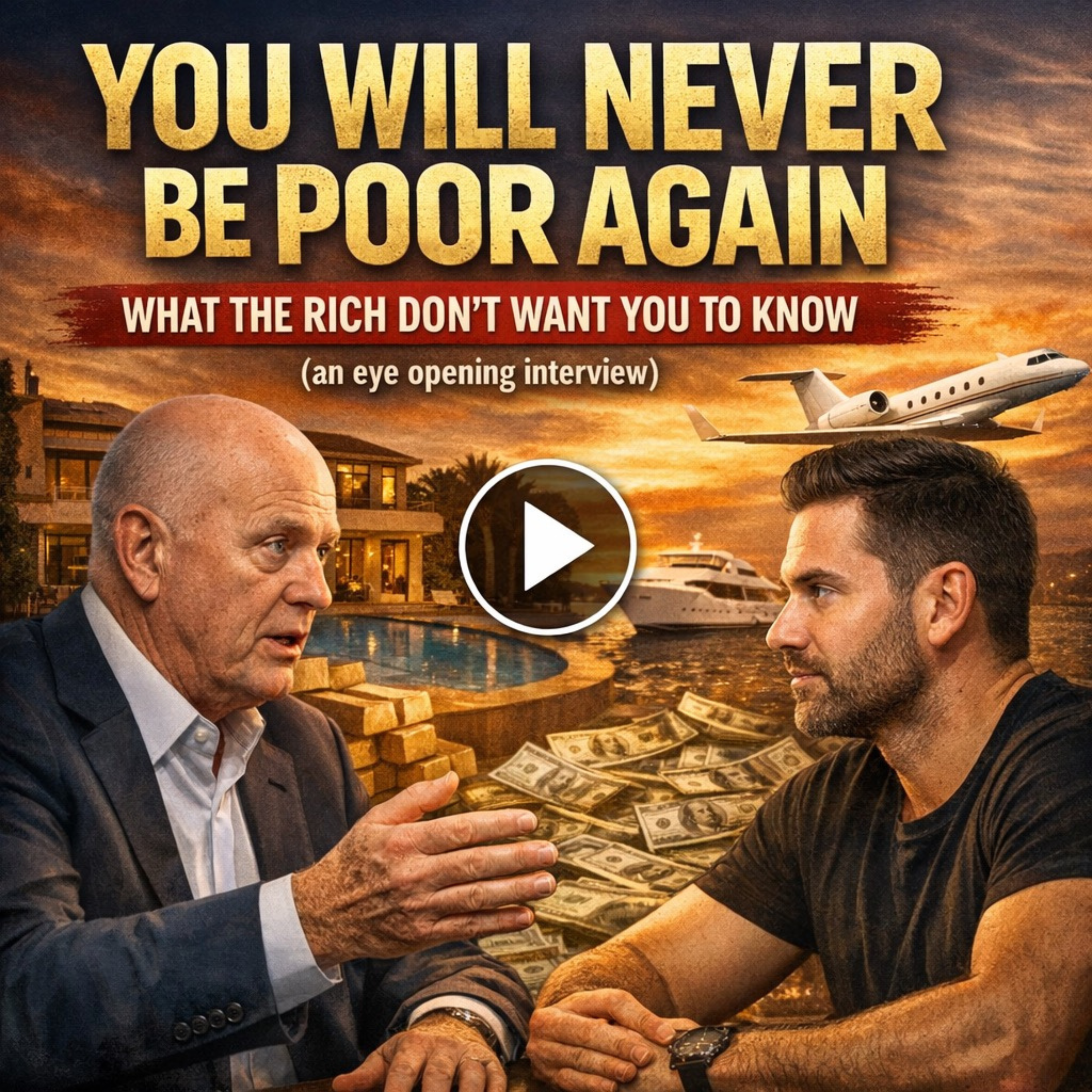 YOU WILL NEVER BE POOR AGAIN - What The Rich Don't Want You To Know (an eye opening interview)