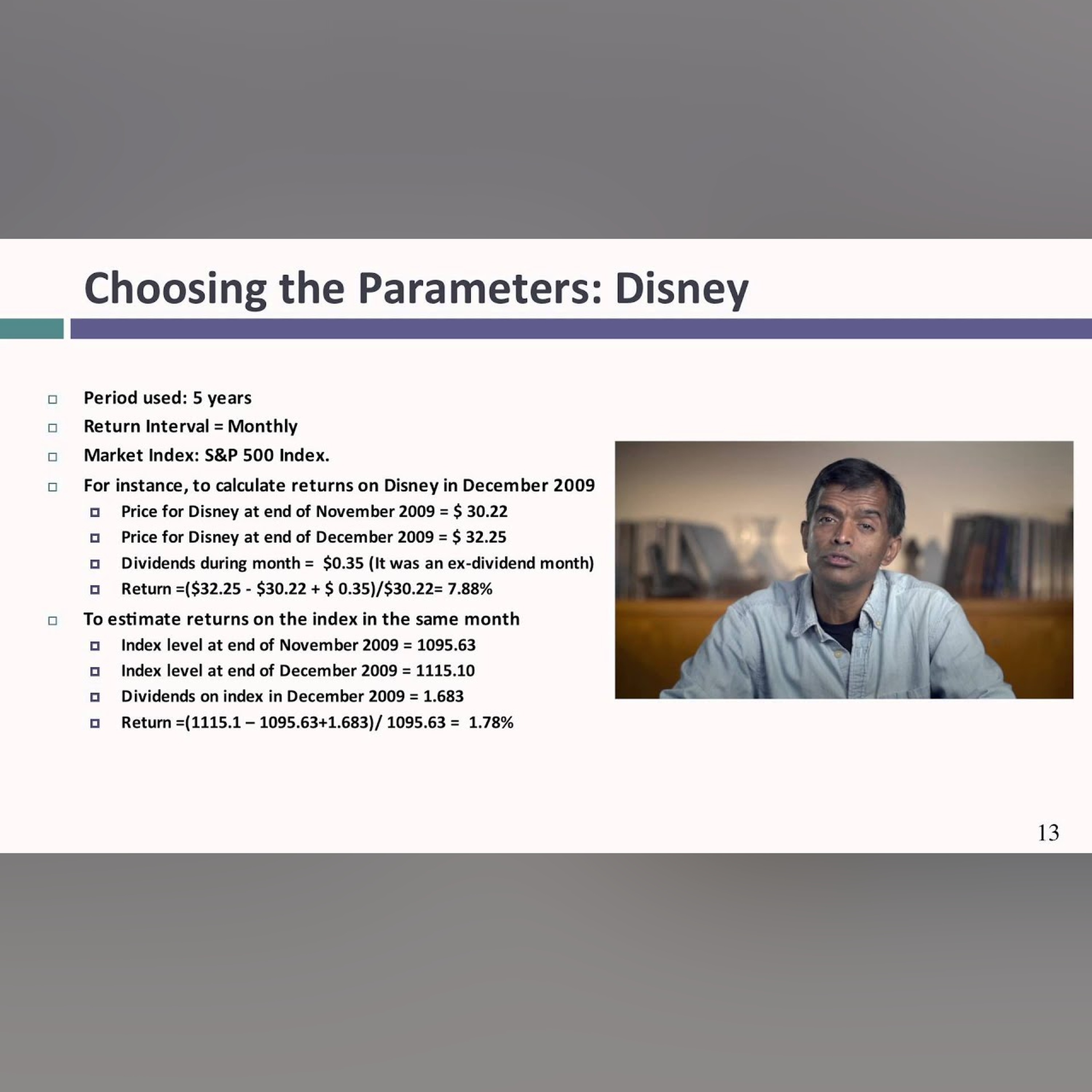 Session 8: Estimating Hurdle Rates - Regression Betas