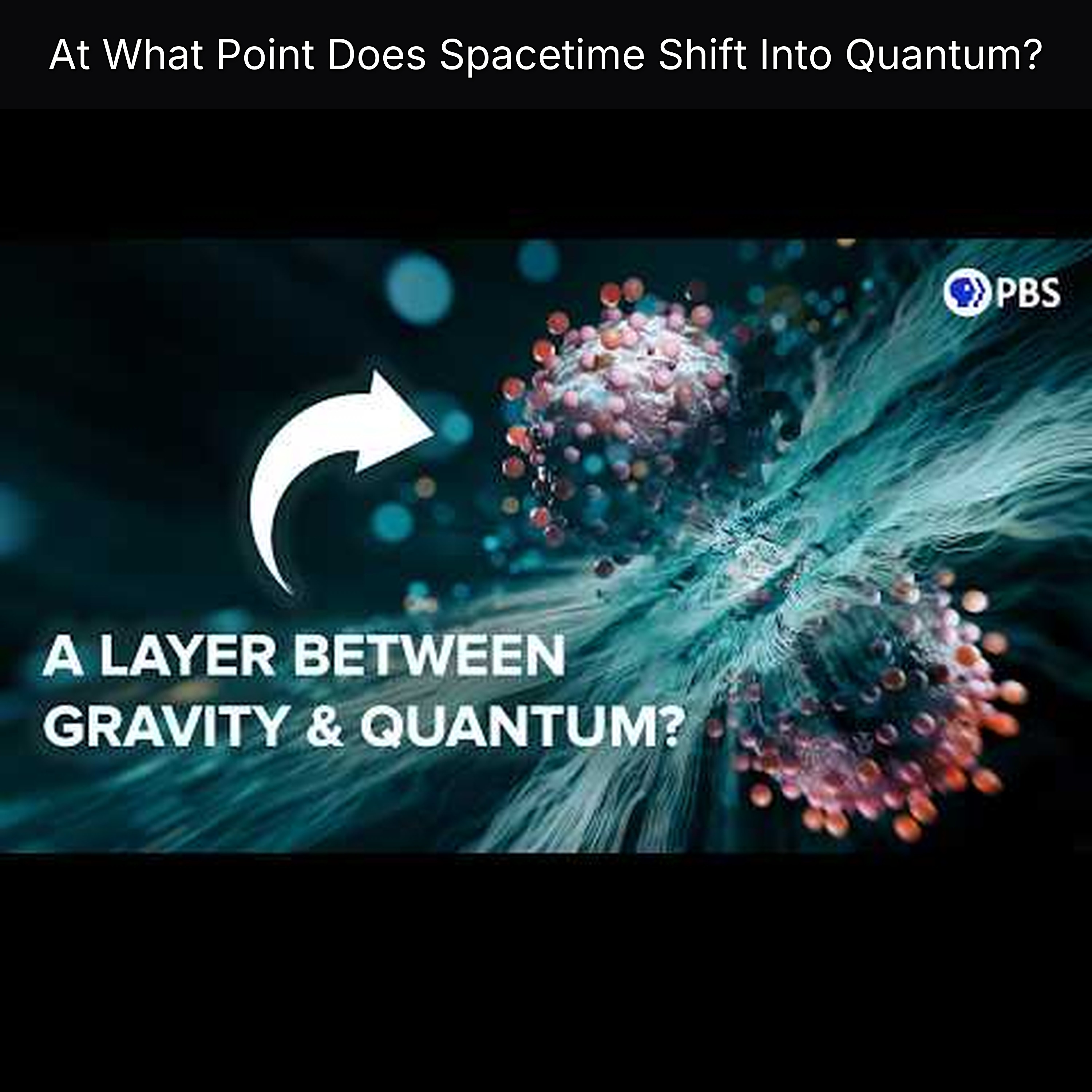 At What Point Does Spacetime Shift Into Quantum?