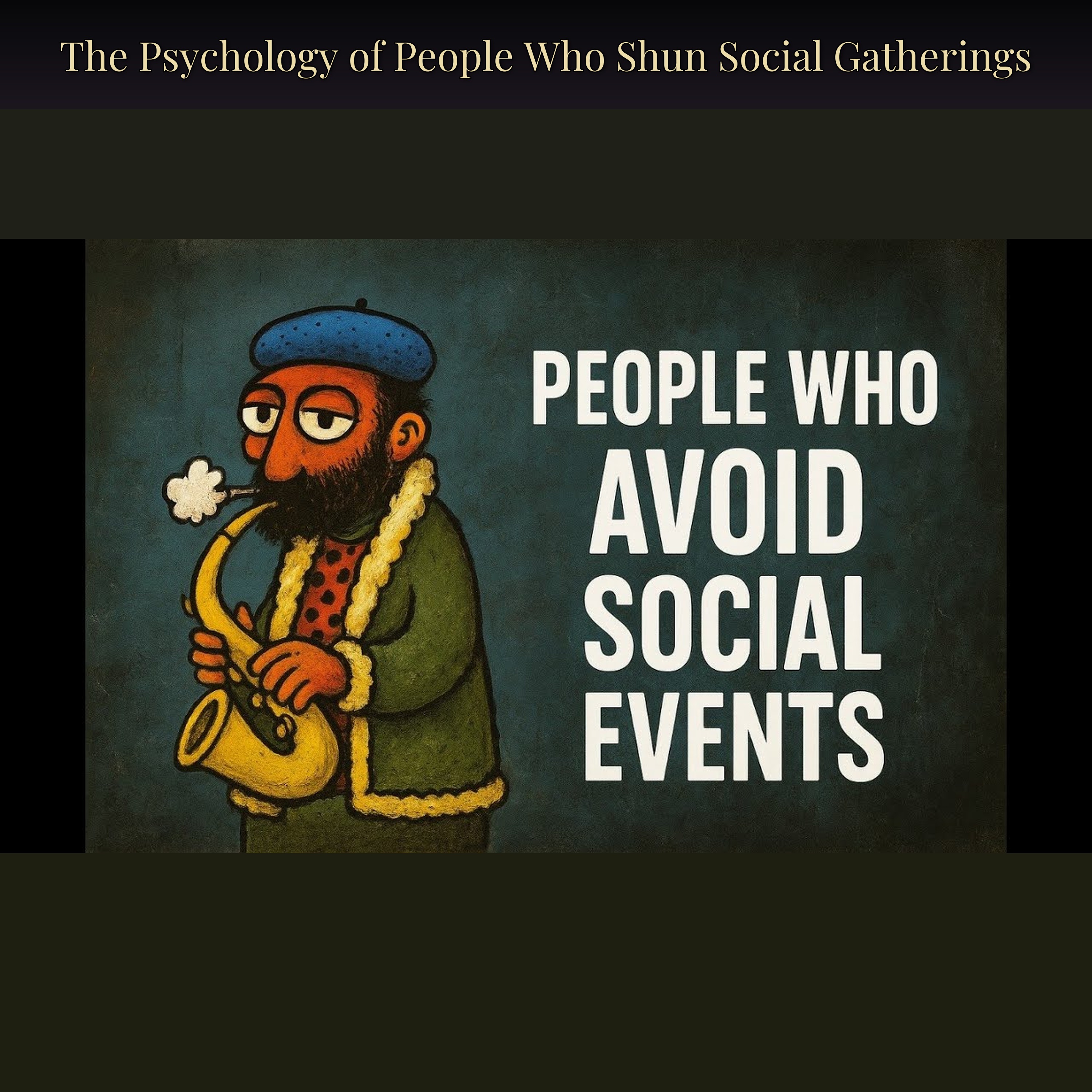 The Psychology of People Who Shun Social Gatherings