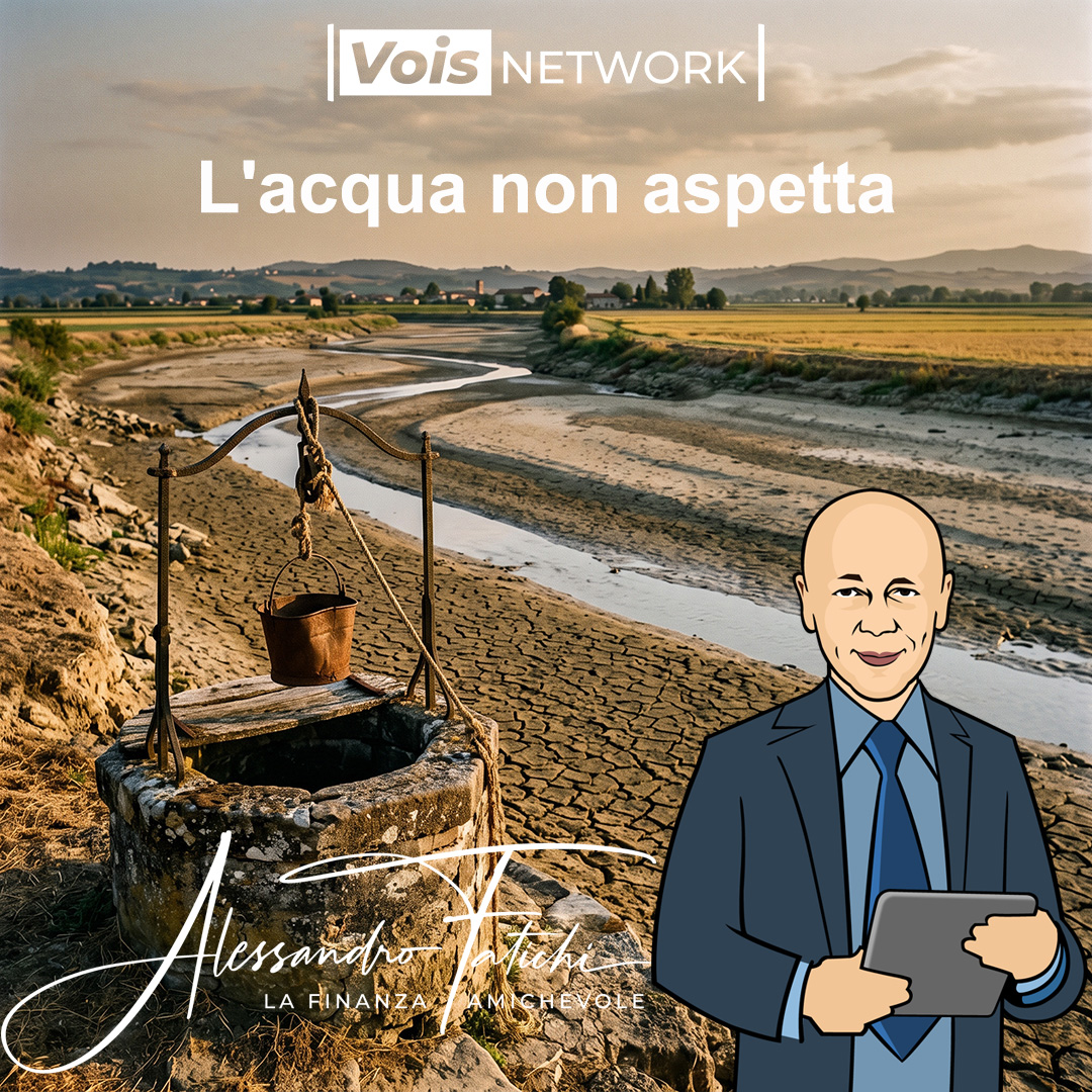 L'acqua non aspetta: siccità, agricoltura digitale e il tempo che non abbiamo più