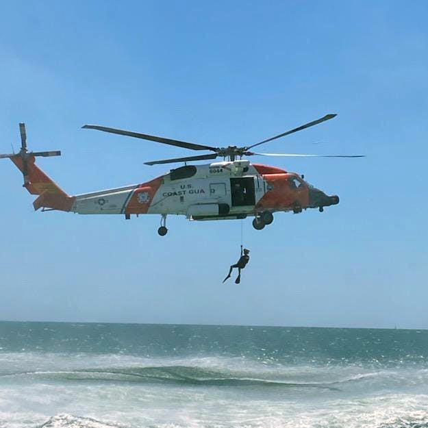 US Coast Guard (Retired) Rescue Swimmer PJ Ornot