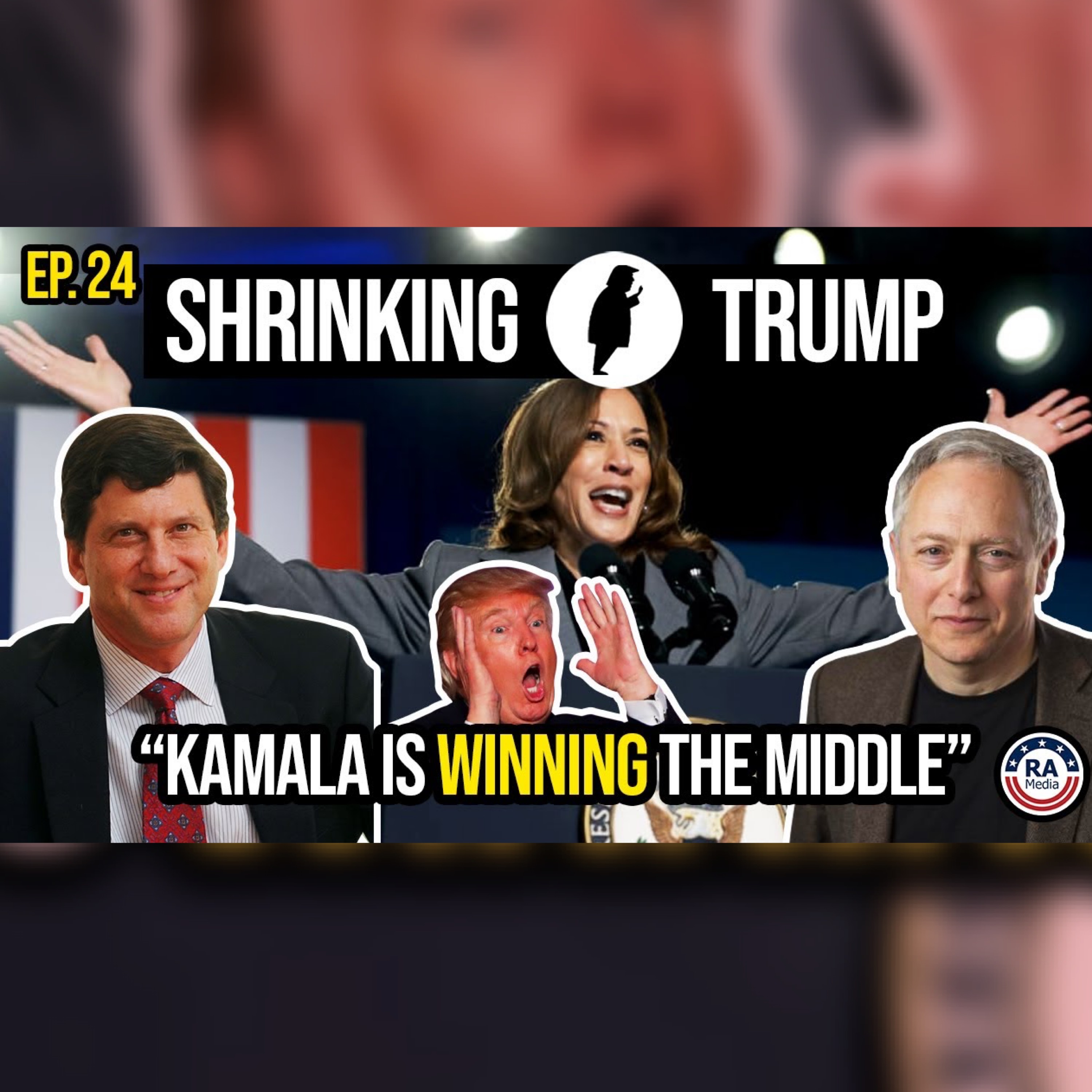 Trump Chickens Out After Kamala Kills It On 60 Minutes artwork