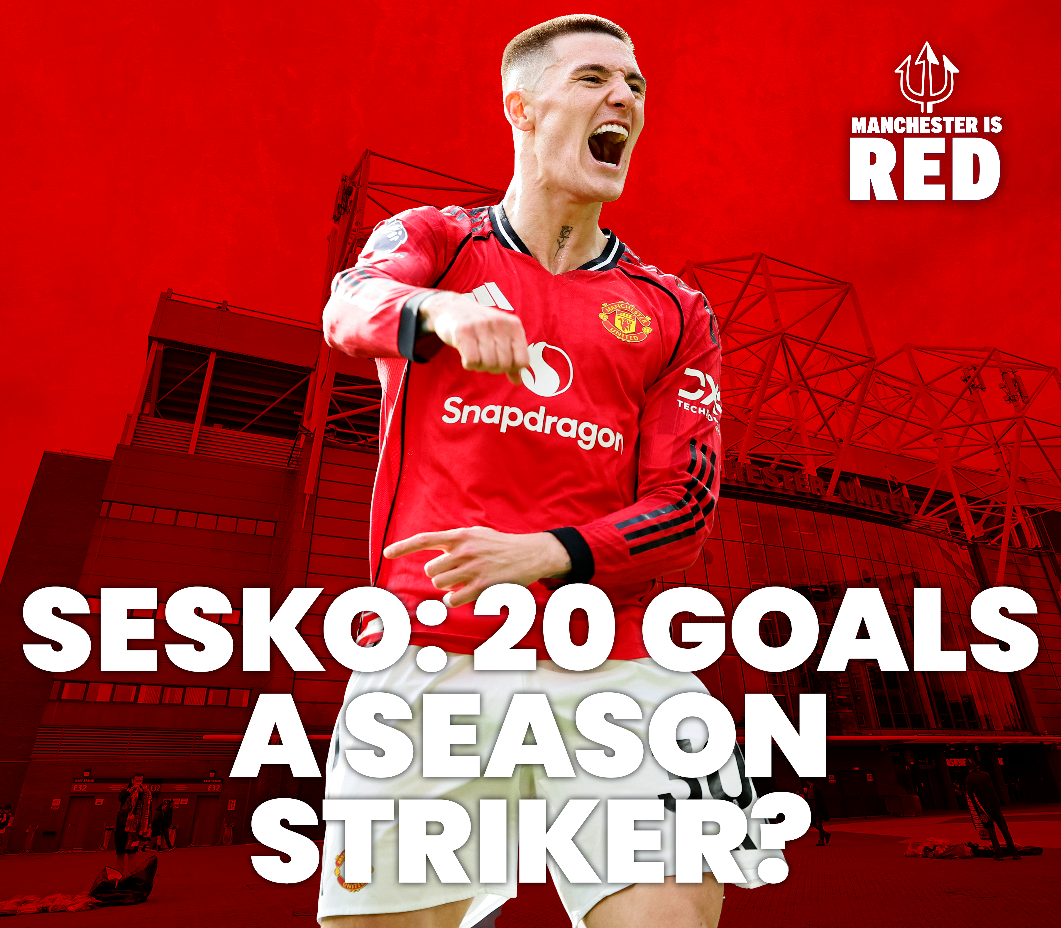 "Sesko can become a 20 GOALS A SEASON striker": Manchester United 2-1 Crystal Palace