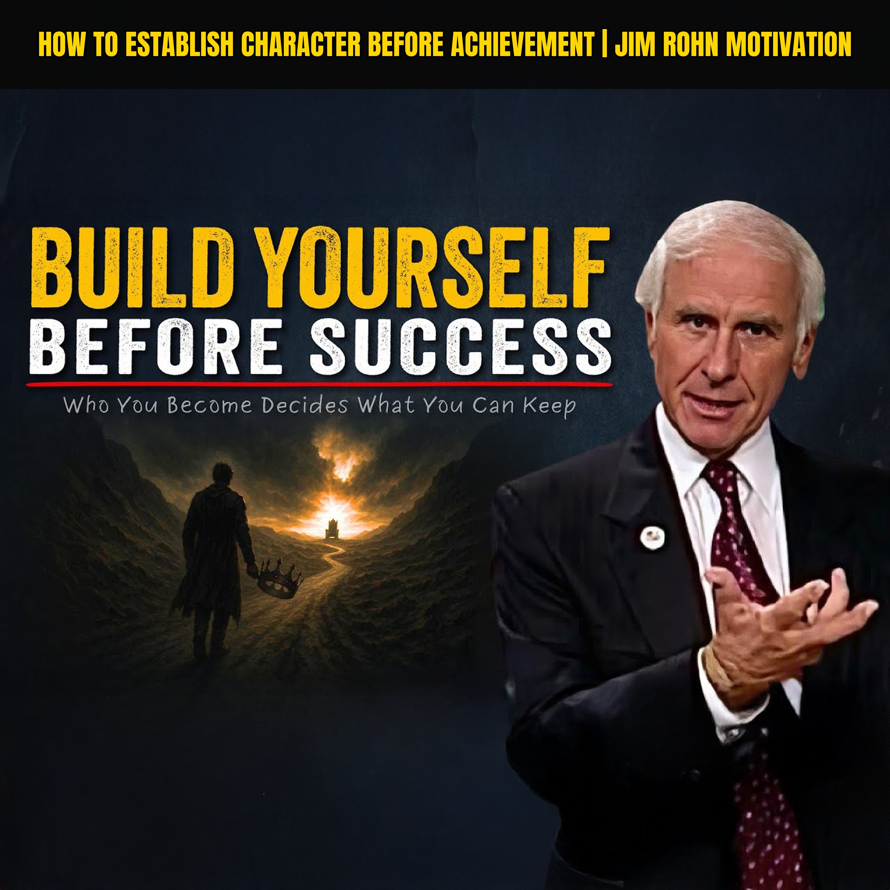 How to Establish Character Before Achievement | Jim Rohn Motivation