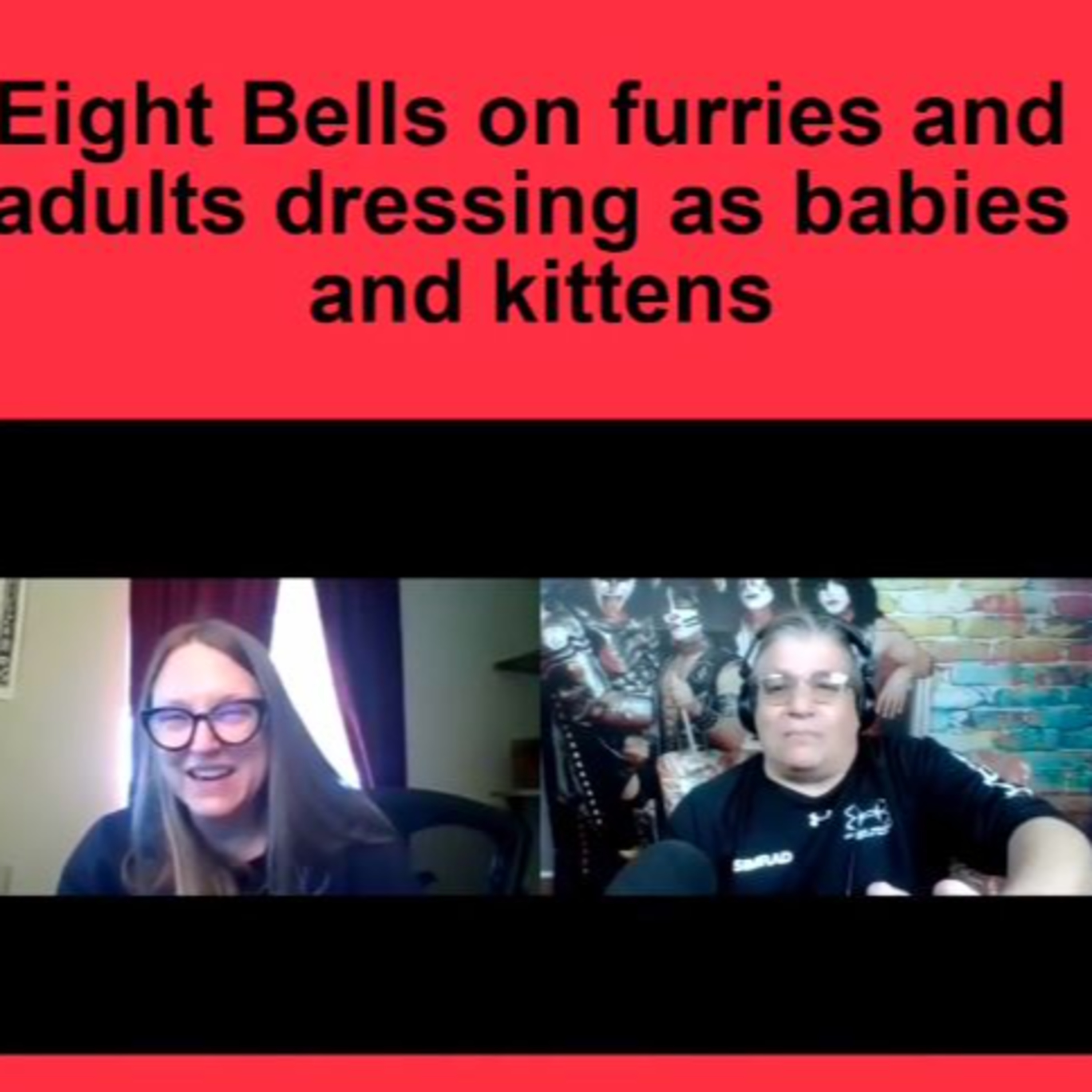 Melynda Jackson of Eight Bells on furries episode artwork