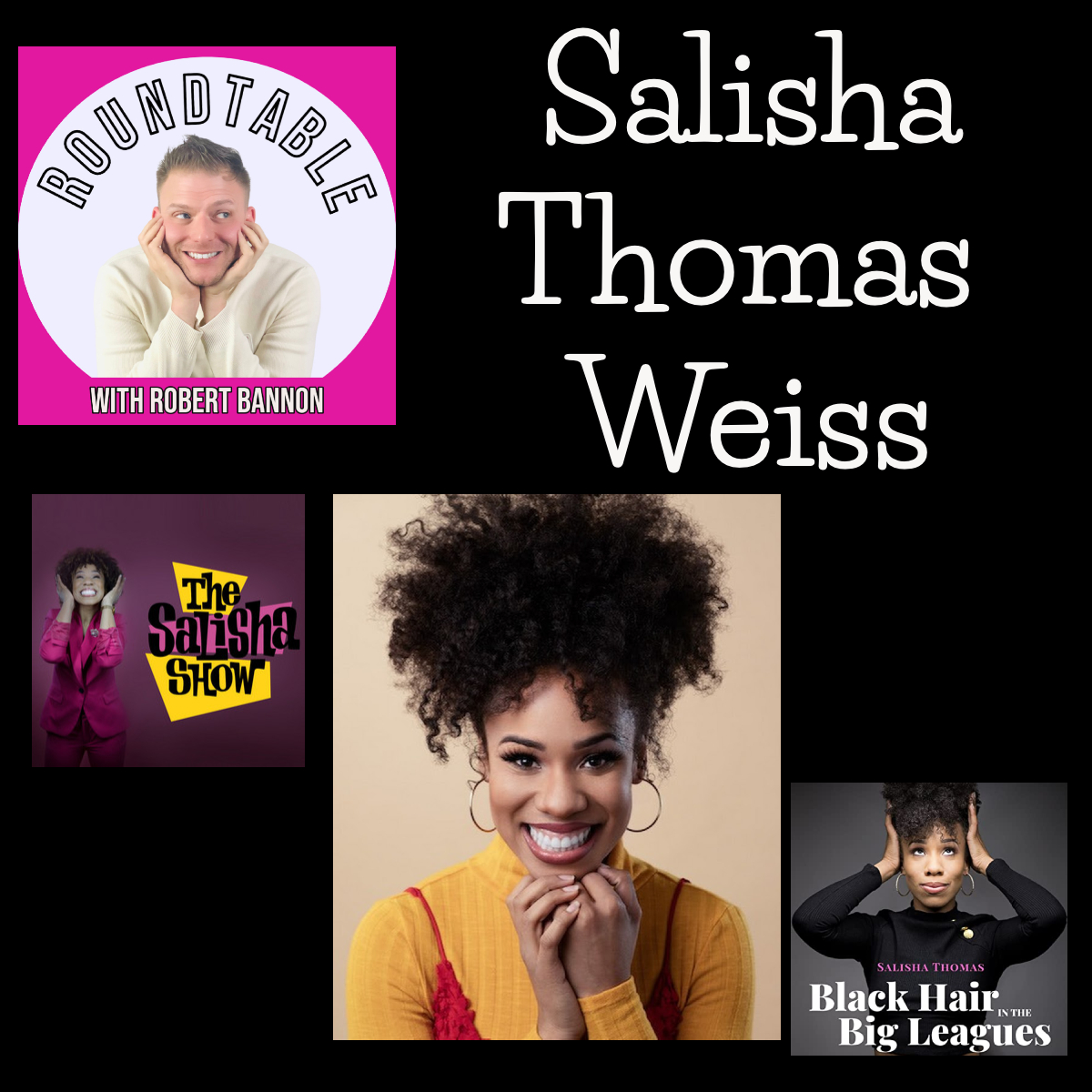 Podcaster/Broadway Baby/Miss California? Salisha Thomas Weiss Is Here!
