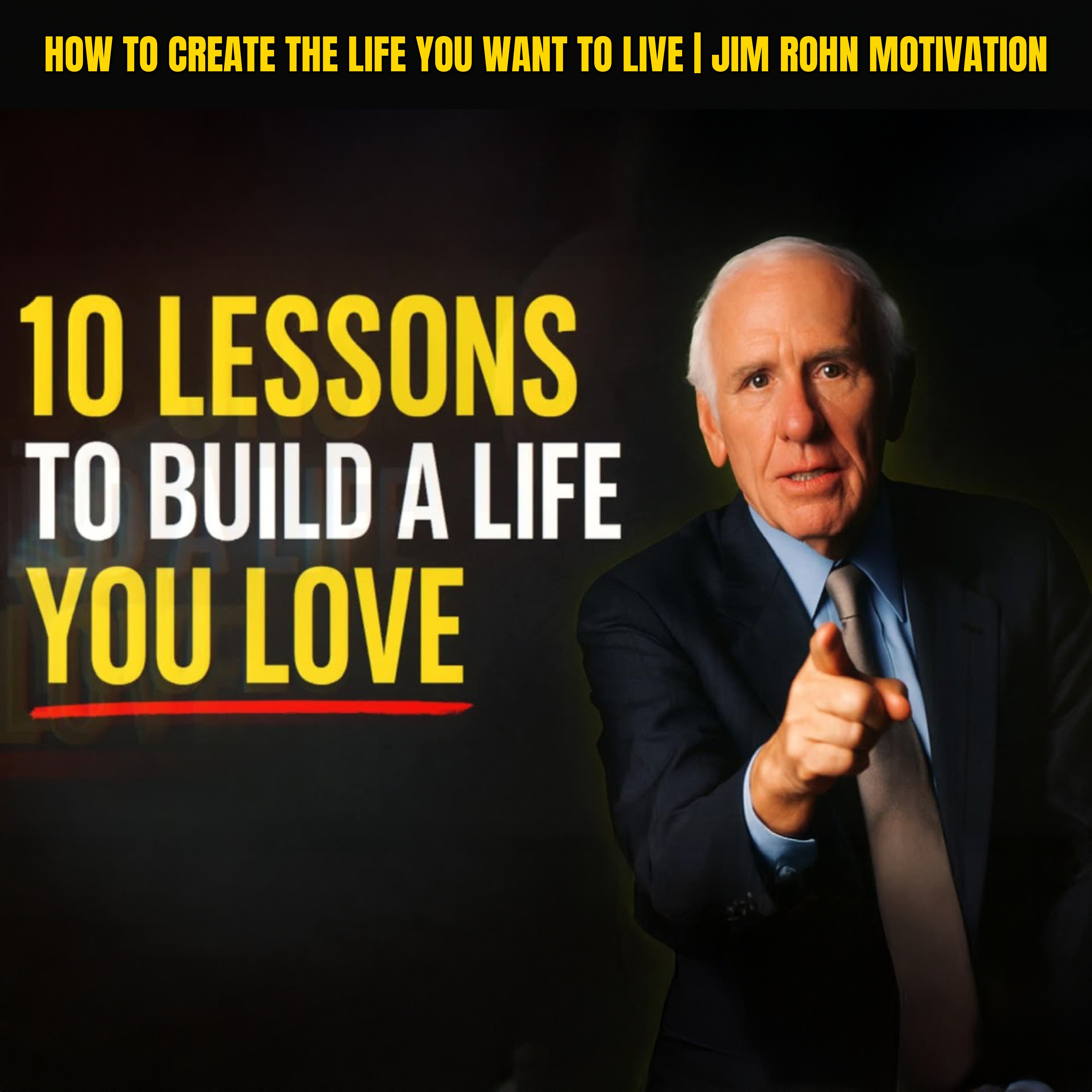 How to Create The Life You Want to Live | Jim Rohn Motivation