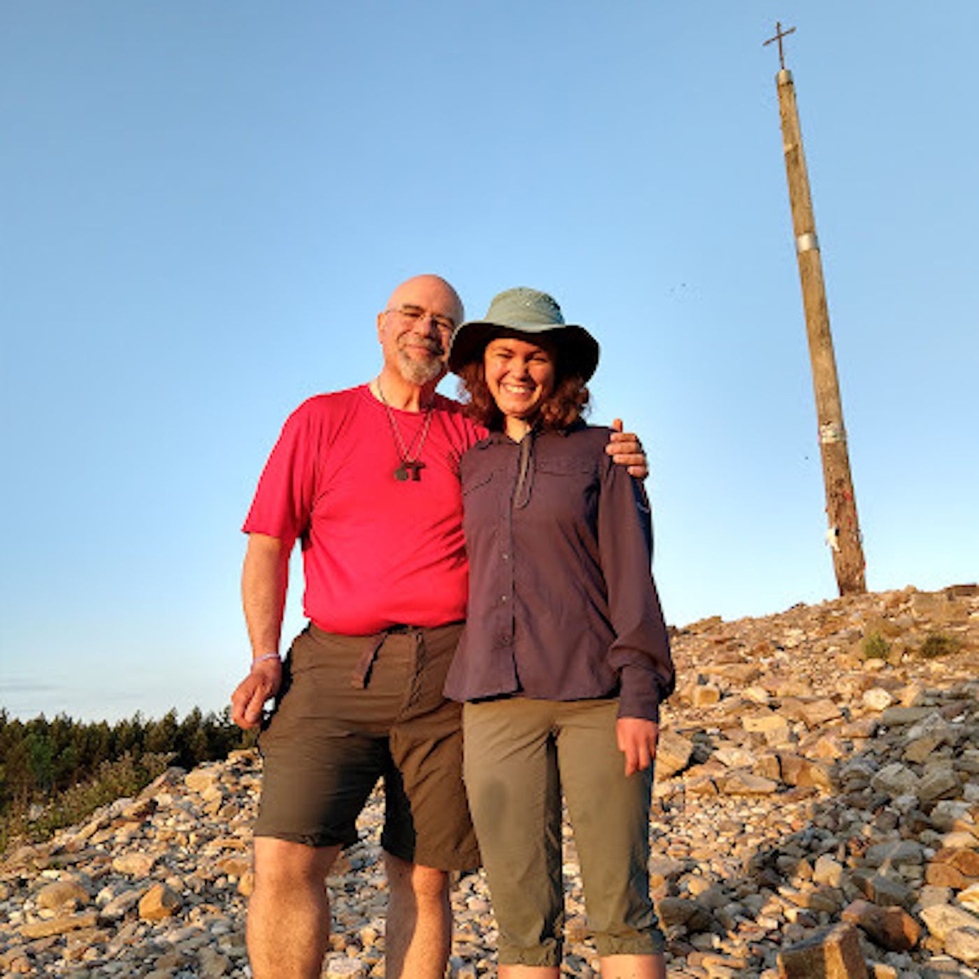 Joe Curro and his daughter Savannah walked and talked, loved and shared on the Camino.  This is pure joy!! episode artwork