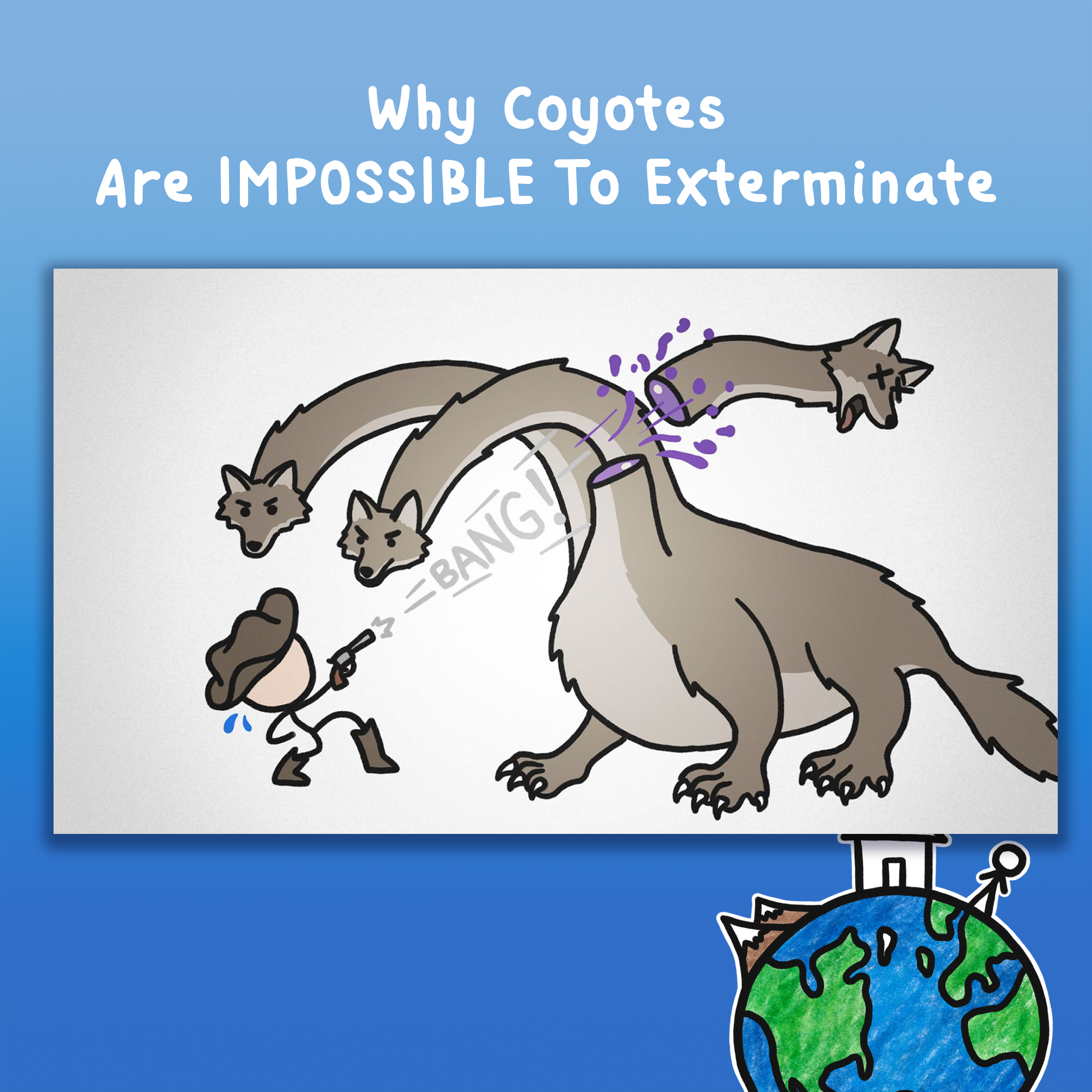 Why Coyotes Are IMPOSSIBLE To Exterminate