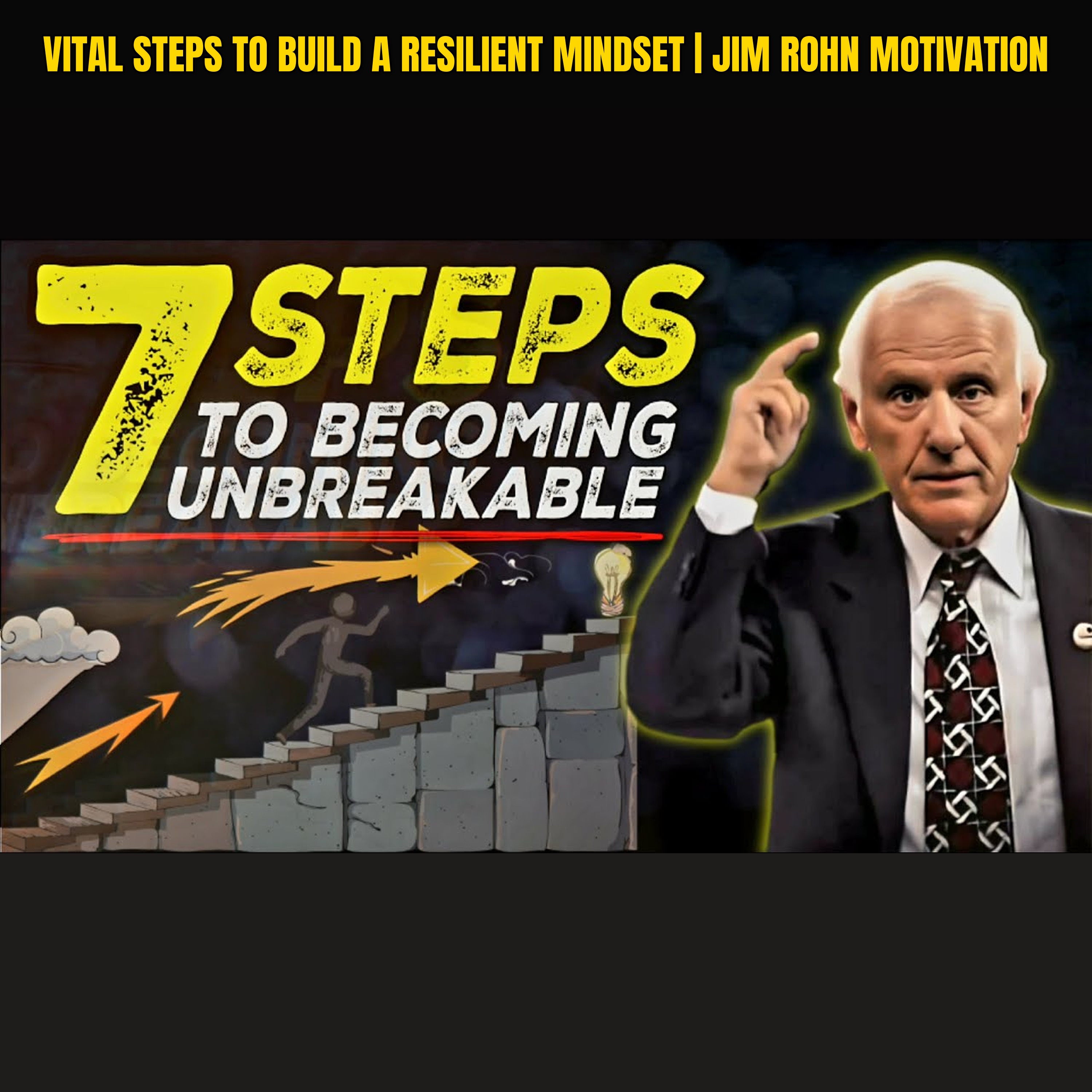 Vital Steps to Build a Resilient Mindset | Jim Rohn Motivation