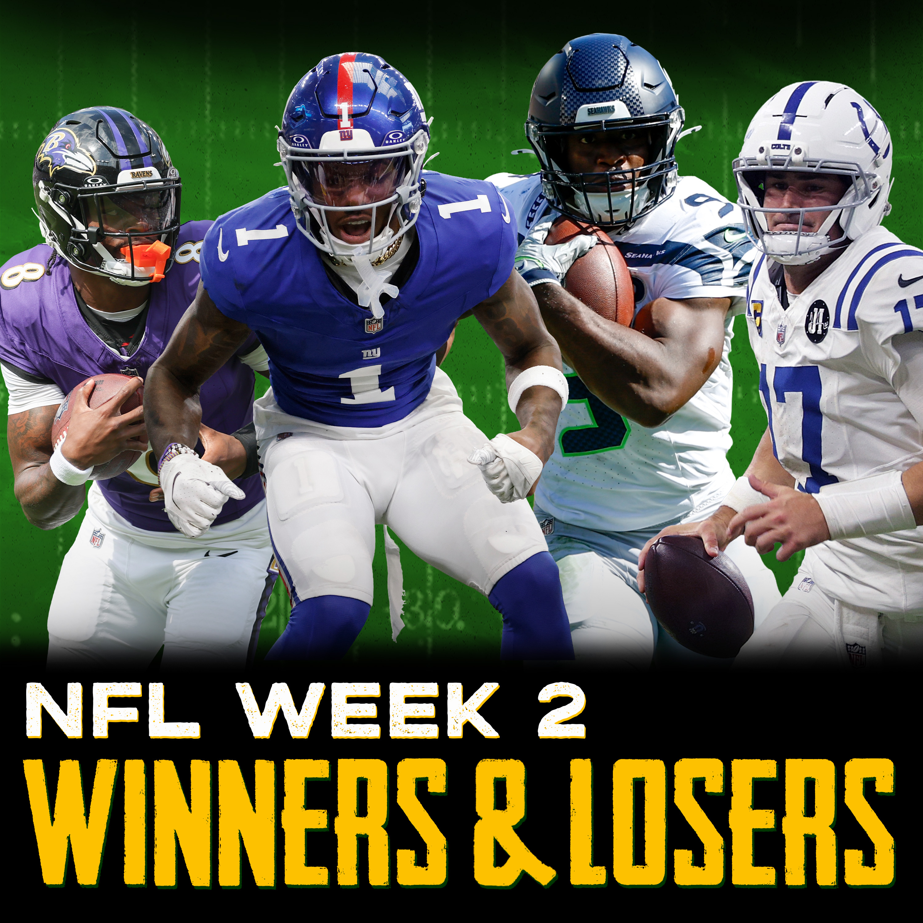 Winners & Losers for EVERY Week 2 Game: Eagles Send Chiefs to 0-2, Colts Nip Broncos, Goff Goes Off