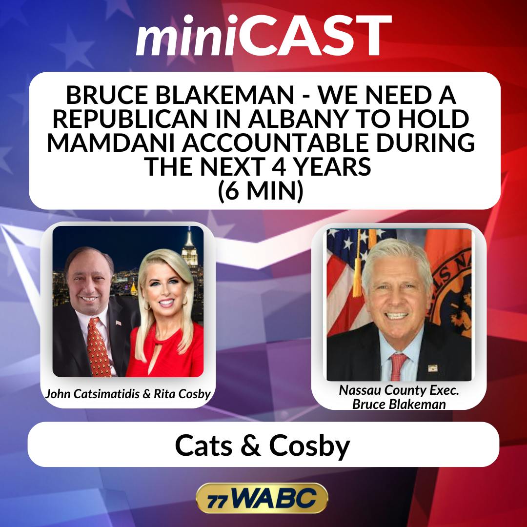 Bruce Blakeman - We Need a Republican In Albany to Hold Mamdani Accountable During the Next 4 Years (6 min) | 12-23-25 Bruce Blakeman - We Need a Republican In Albany to Hold Mamdani Accountable During the Next 4 Years (6 min) | 12-23-25