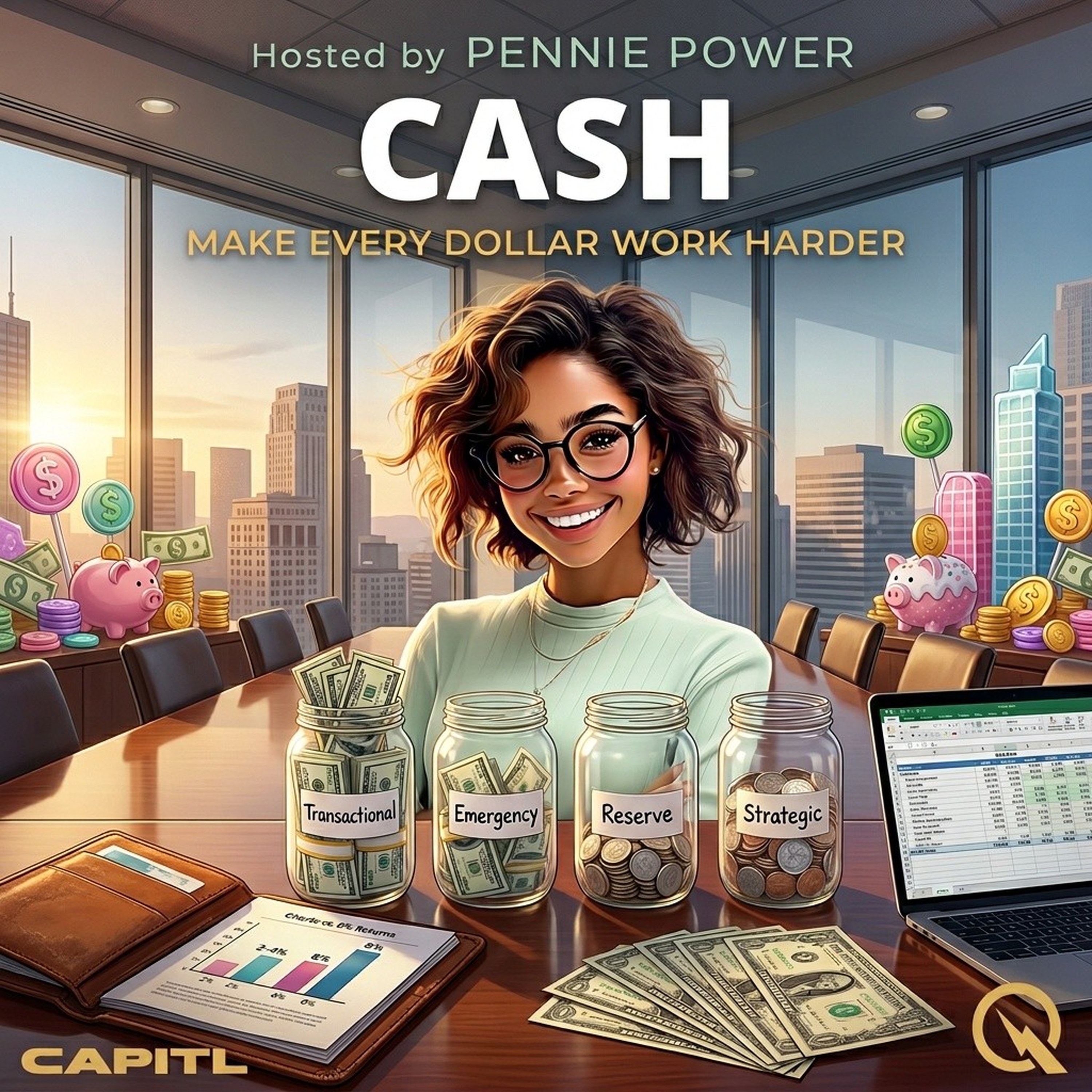Cash podcast artwork