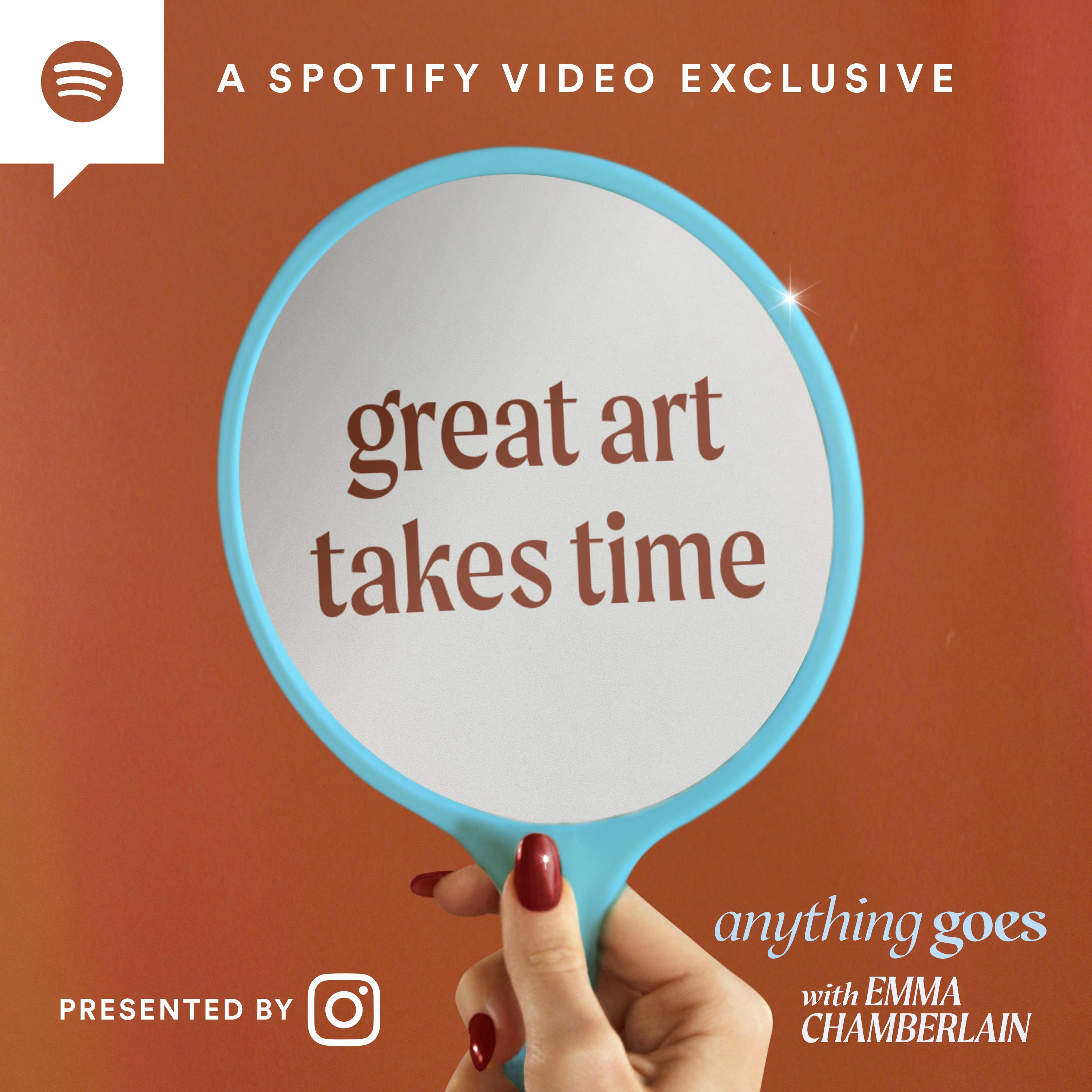 great art takes time [video]