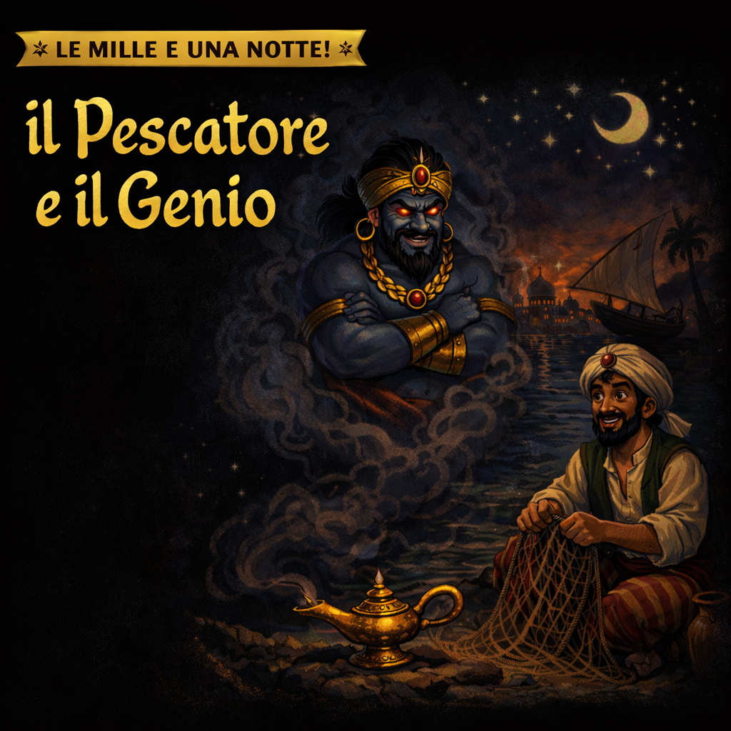 01 - Il pescatore e il genio | Le Mille e una Notte (Versione Horror)