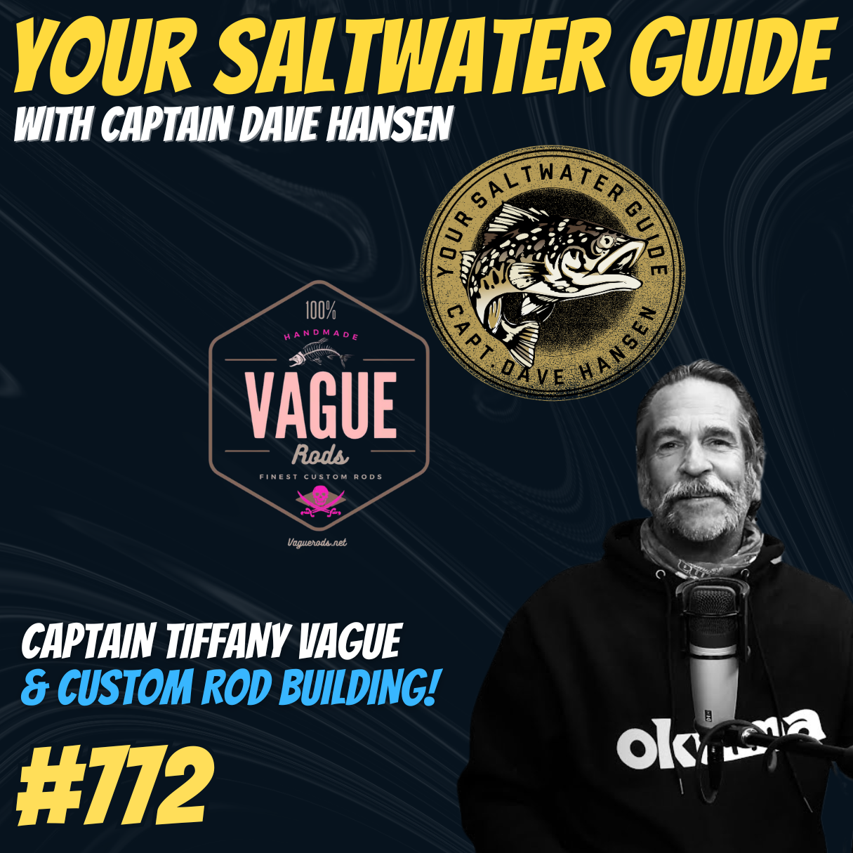 Custom Fishing Rods with Captain Tiffany Vague! #772
