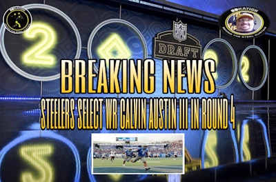 Pittsburgh Steelers on X: With the 138th pick in the #NFLDraft, we select  WR Calvin Austin III. #SteelersDraft  / X