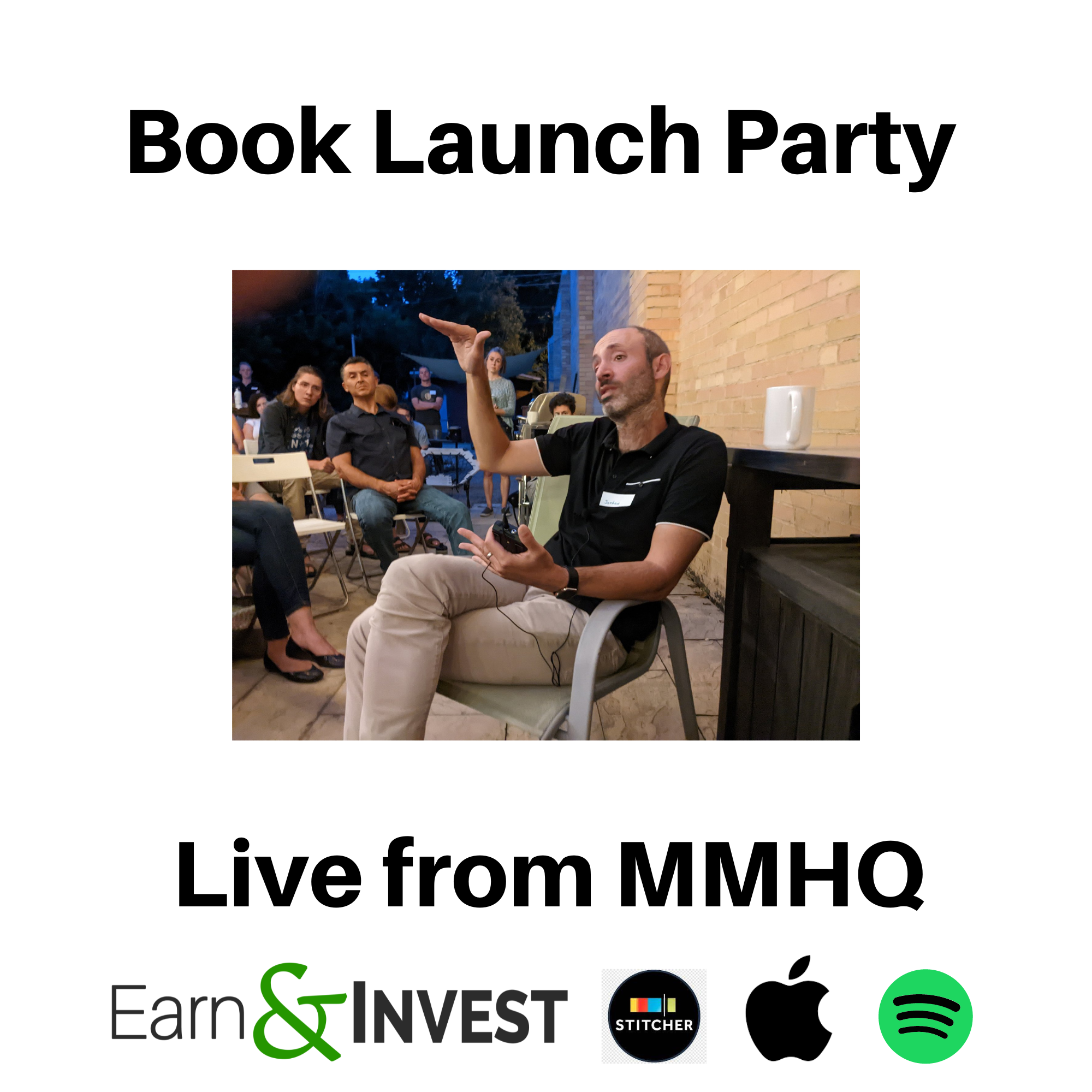 Live Book Launch Party at MMHQ w/ Carl Jensen, Doug Cunnington, and Pete Adeney