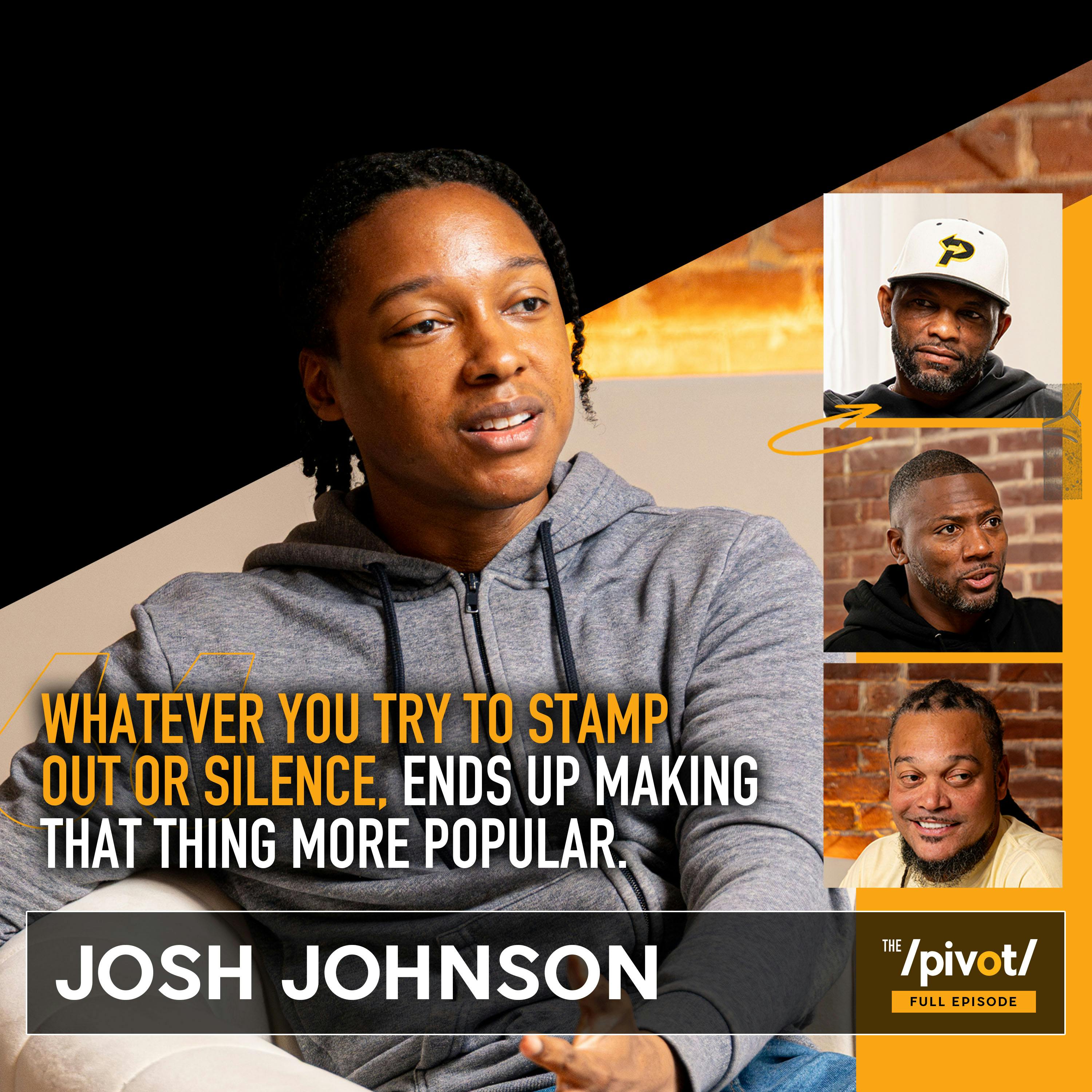 Josh Johnson writer and host of Daily Show on navigating the current comedy culture, being apart of Jimmy Kimmel's return, lessons from Jimmy Fallon, identity theft on a date, why he doesn't play football and Crocs cant be worn in NYC.
