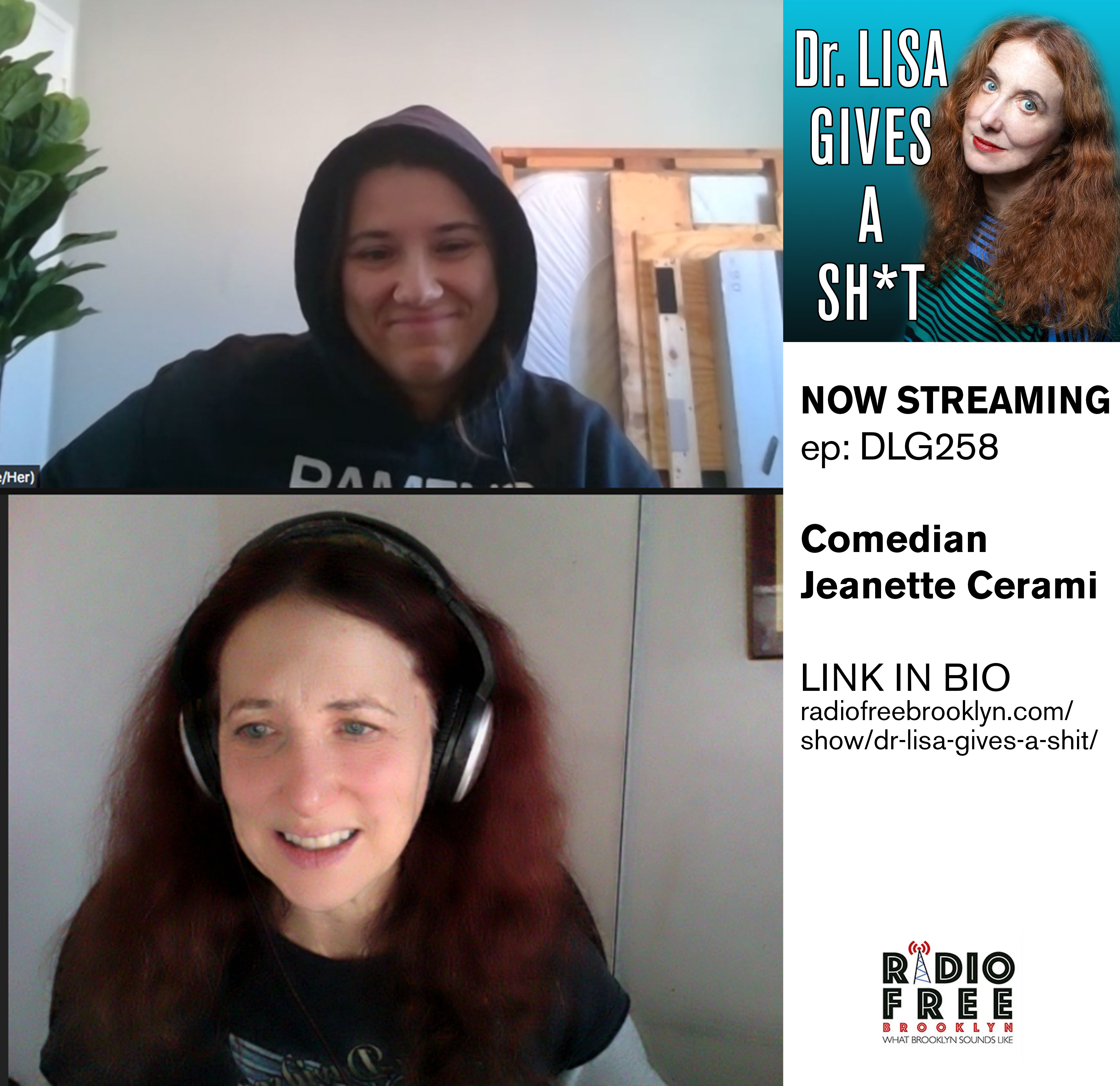 DLG258 Comedian Jeanette Cerami is owning her options.