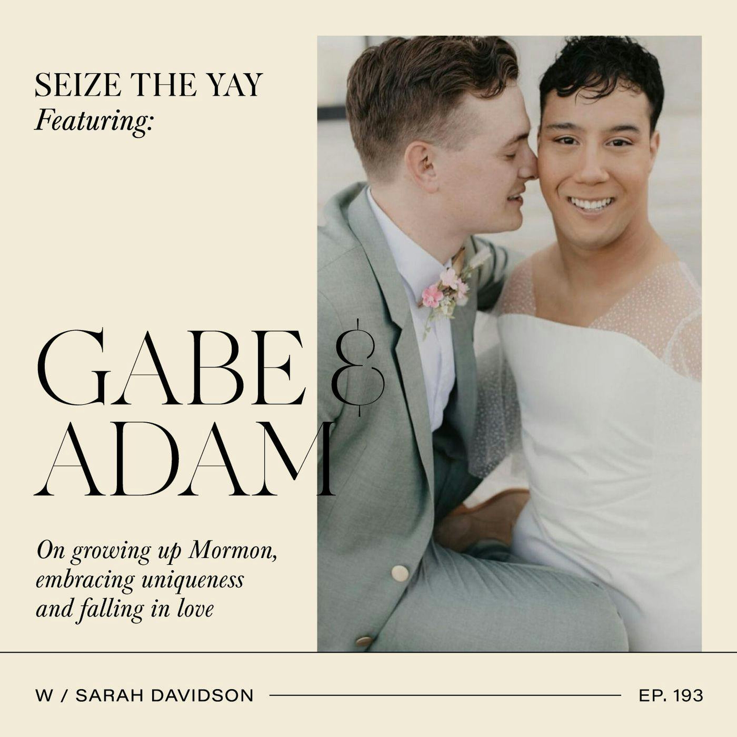 Gabe Adams & Adam Wheatley // A life of love, learning and limb-itless possibilities episode artwork