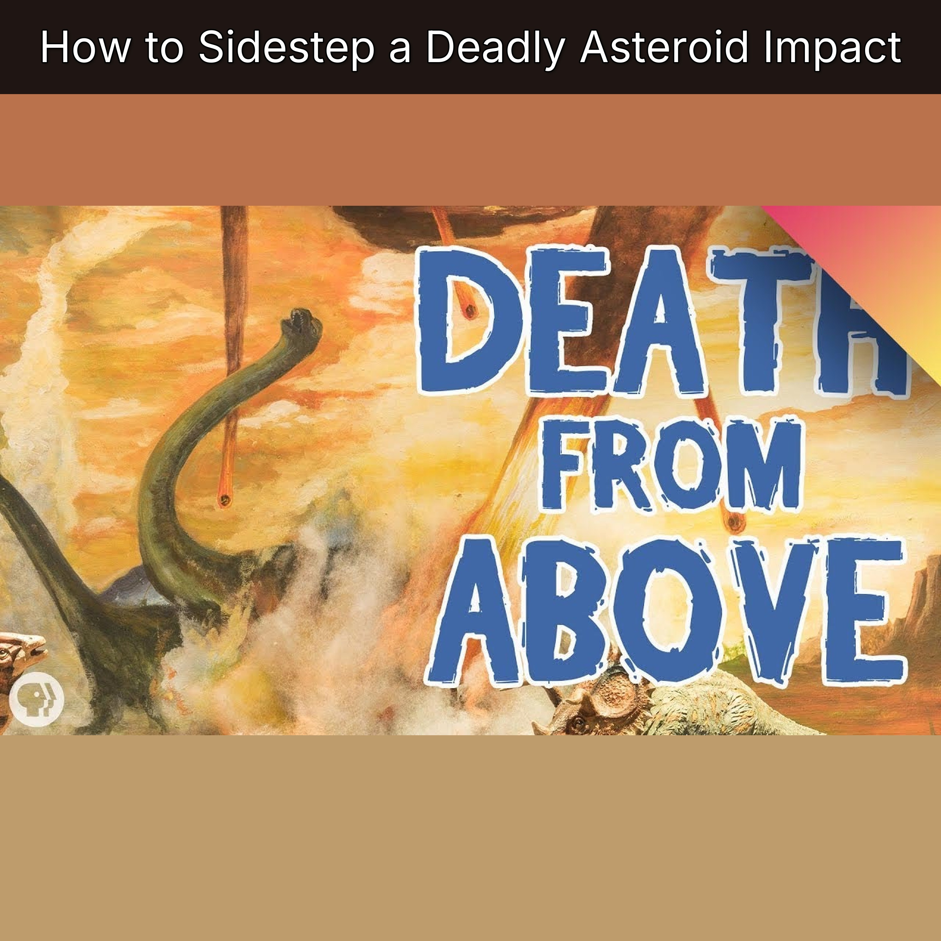 How to Sidestep a Deadly Asteroid Impact episode artwork