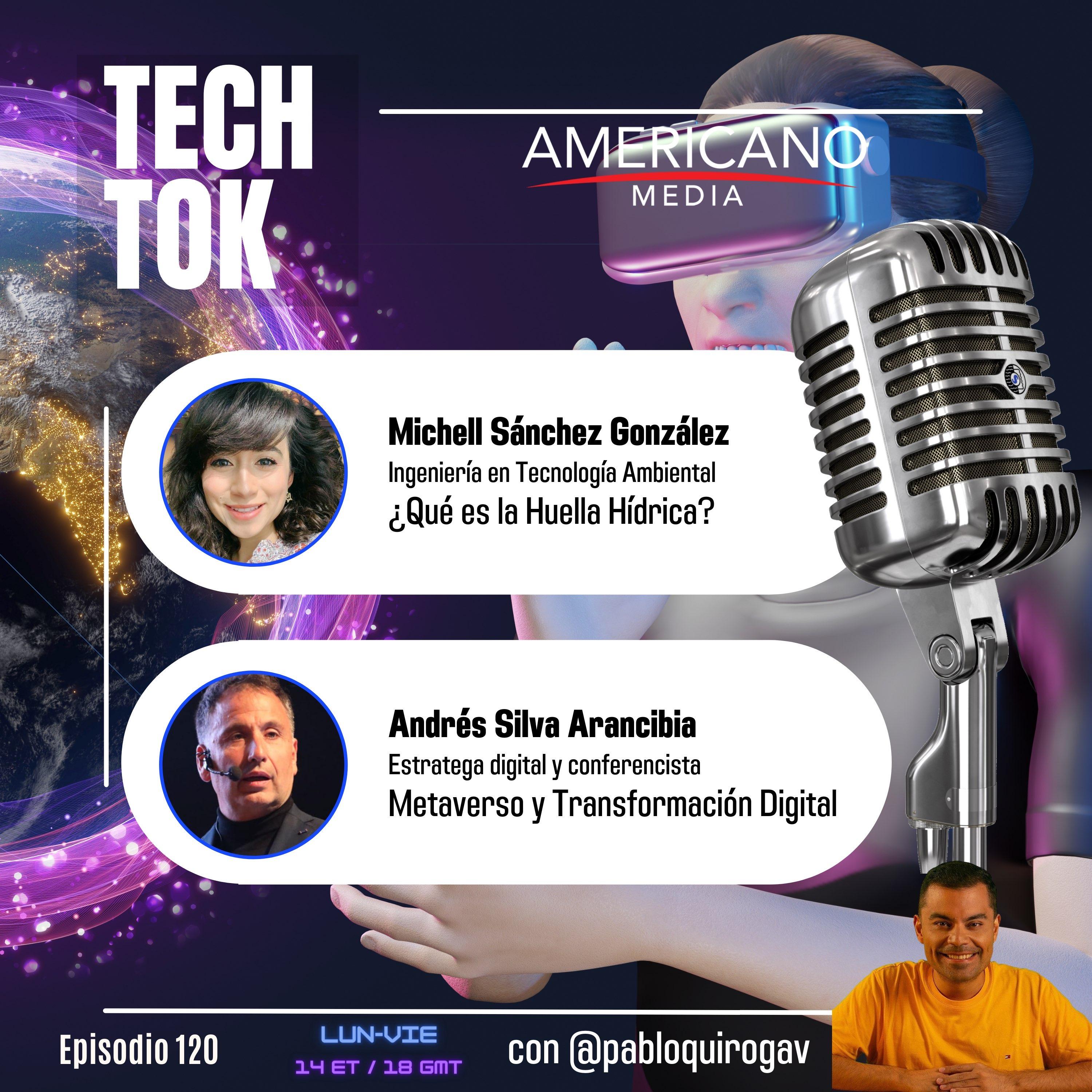 EP120: Huella Hídrica + Metaverso y transformación digital episode artwork