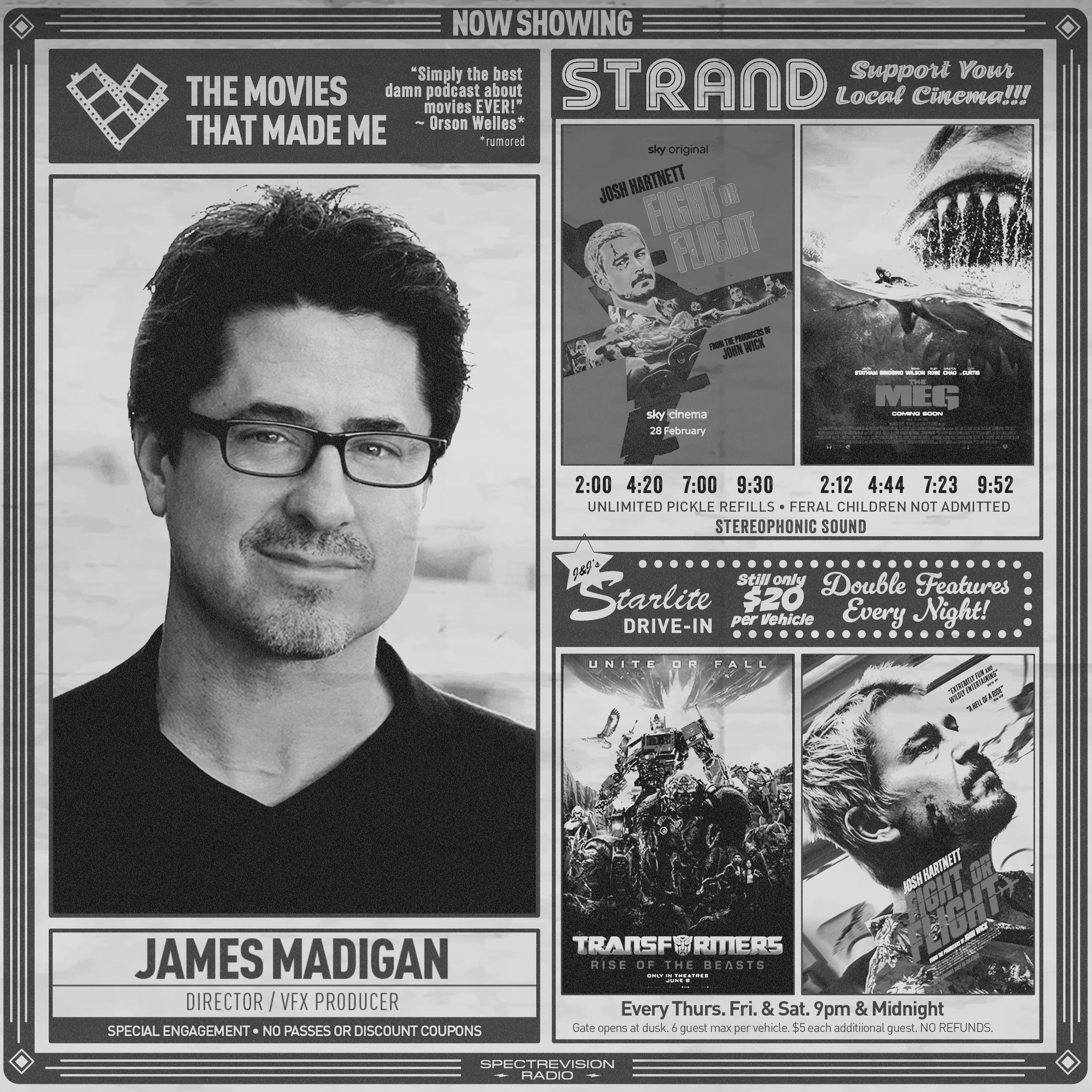 FIGHT OR FLIGHT director James Madigan