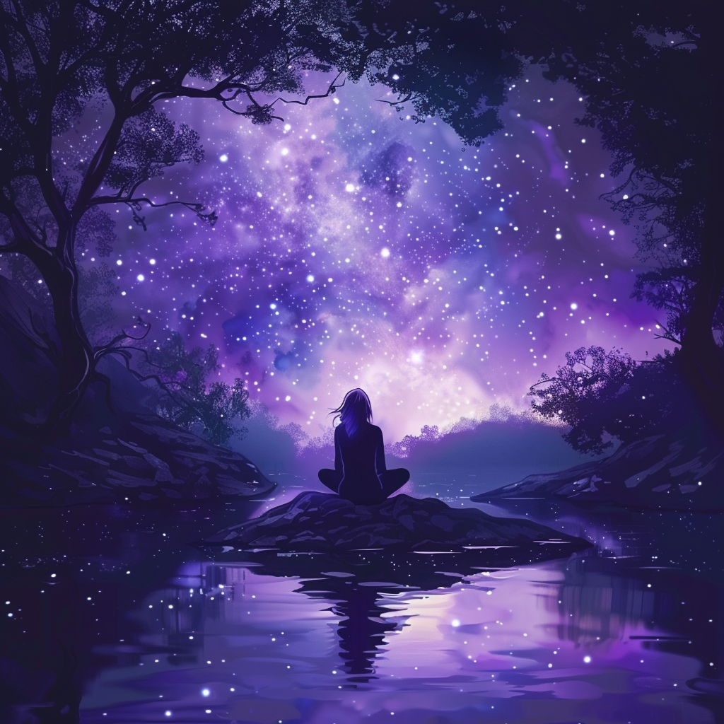 Guided Sleep Meditation, Let Go of Anxiety Before Sleeping Spoken Meditation