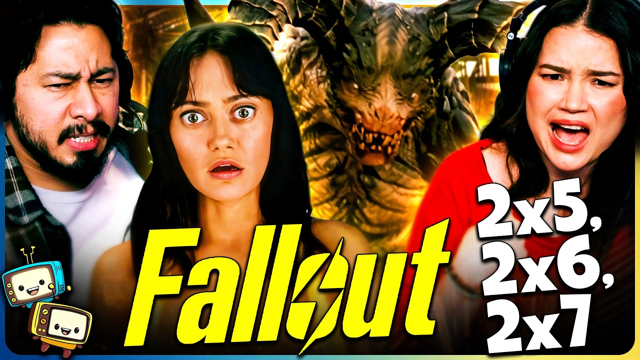 FALLOUT 2x5, 2x6, & 2x7 Reaction & Discussion! | Ella Purnell | Walton Goggins | Aaron Moten episode artwork