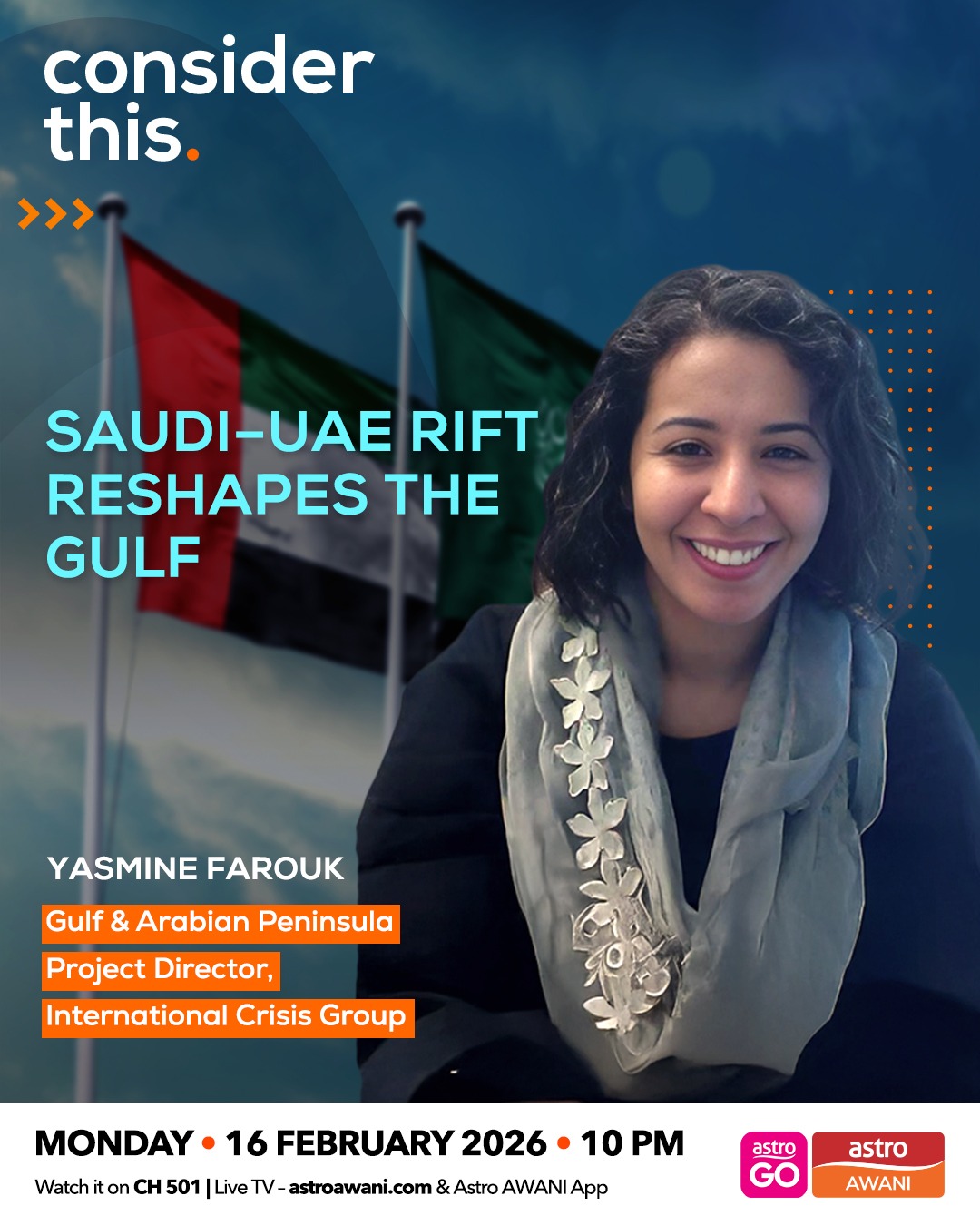 Consider This: Saudi–UAE Rift Reshapes the Gulf