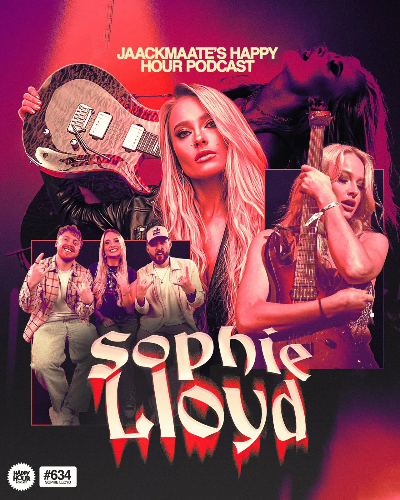 634 - SOPHIE LLOYD - Machine Gun Kelly’s Guitarist on Tour Bus Antics, Flashing Travis Barker, & What MGK Thinks Of THAT Picture… episode artwork