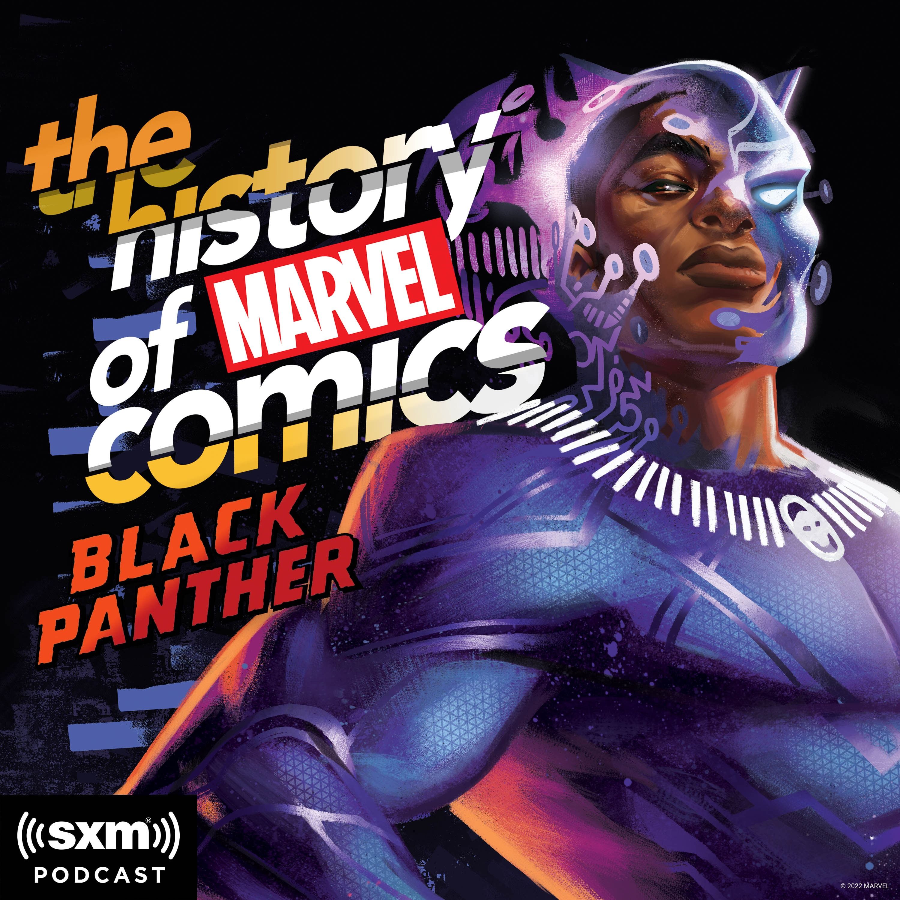 First Look at The History of Marvel Comics: Black Panther episode artwork