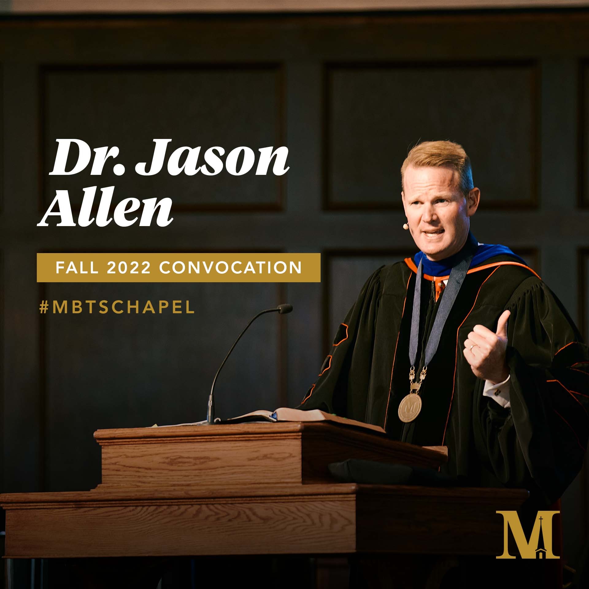 Chapel with Jason Allen -August 30, 2022