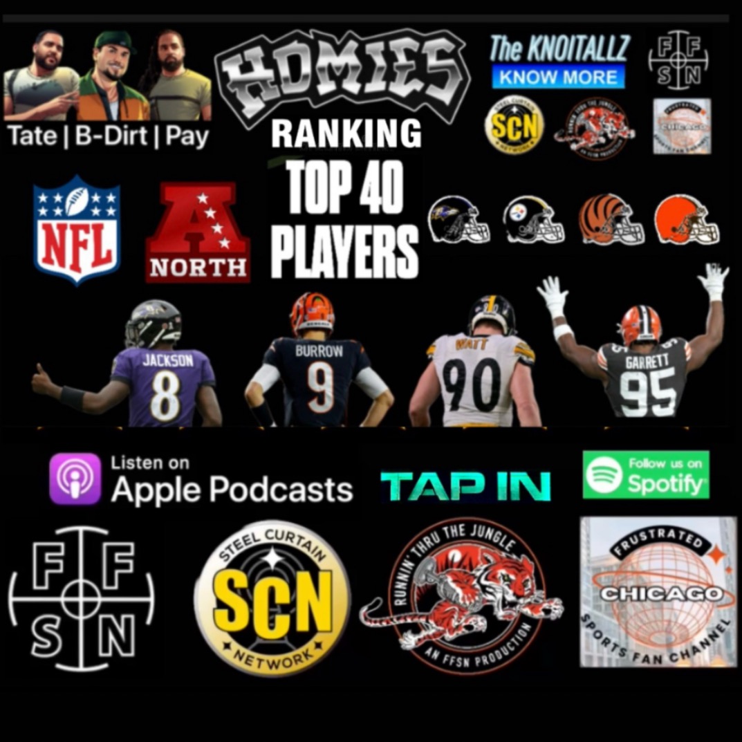 Homies: AFC North Preseason Top-40 Player Rankings 2025