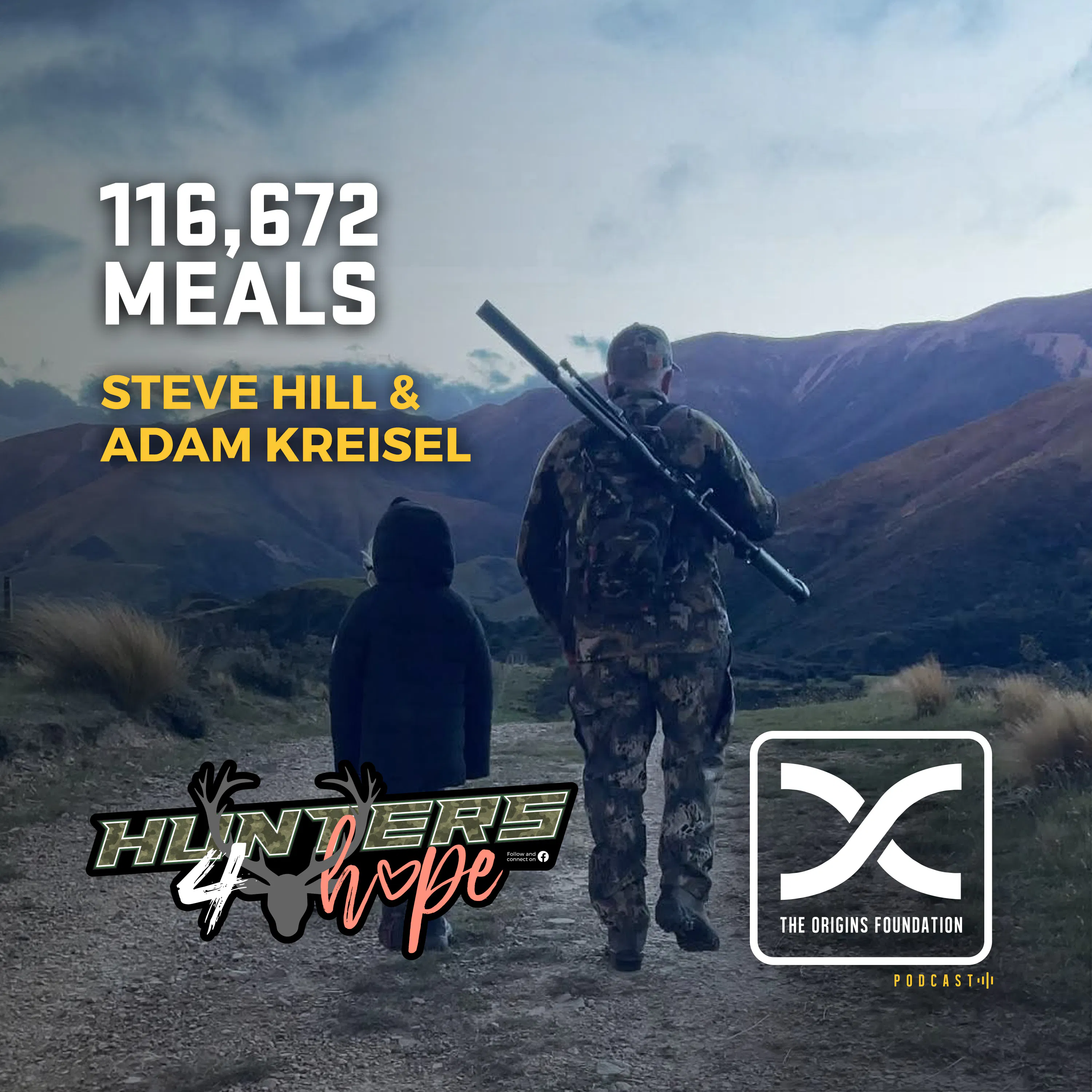 Episode 627 - Hunters 4 Hope || 116,672 Meals episode artwork