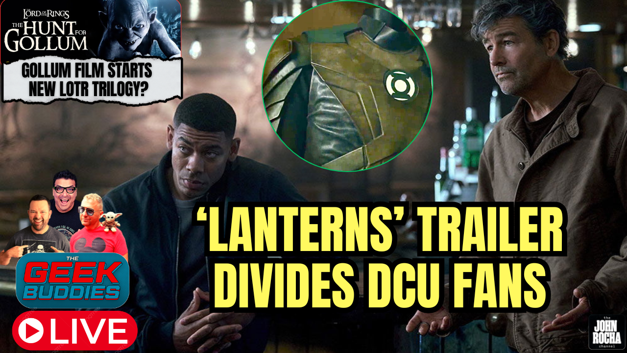 'Lanterns' Trailer Divides DC Fans, Gollum Film Launching a LOTR Trilogy?