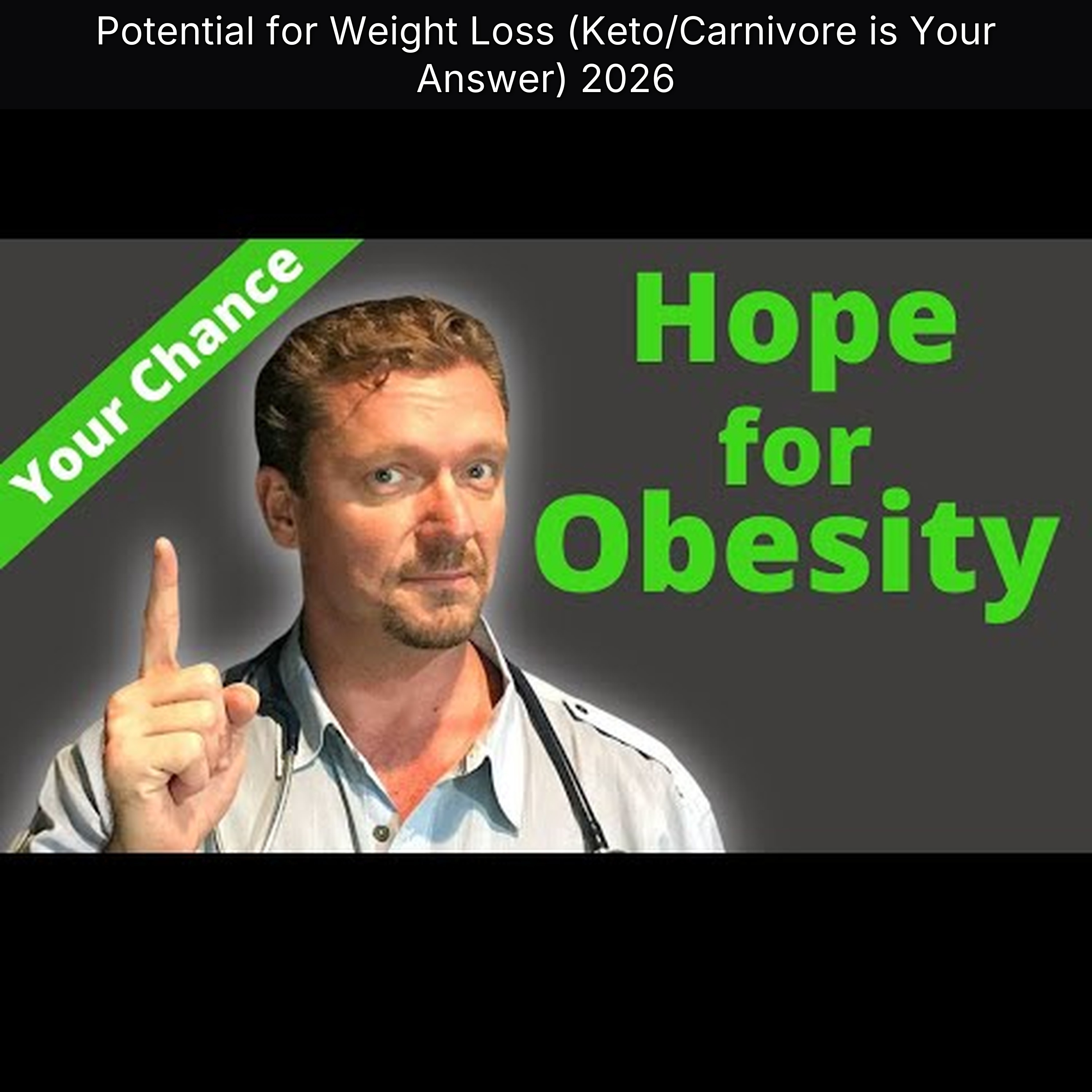 Potential for Weight Loss (Keto/Carnivore is Your Answer) 2026