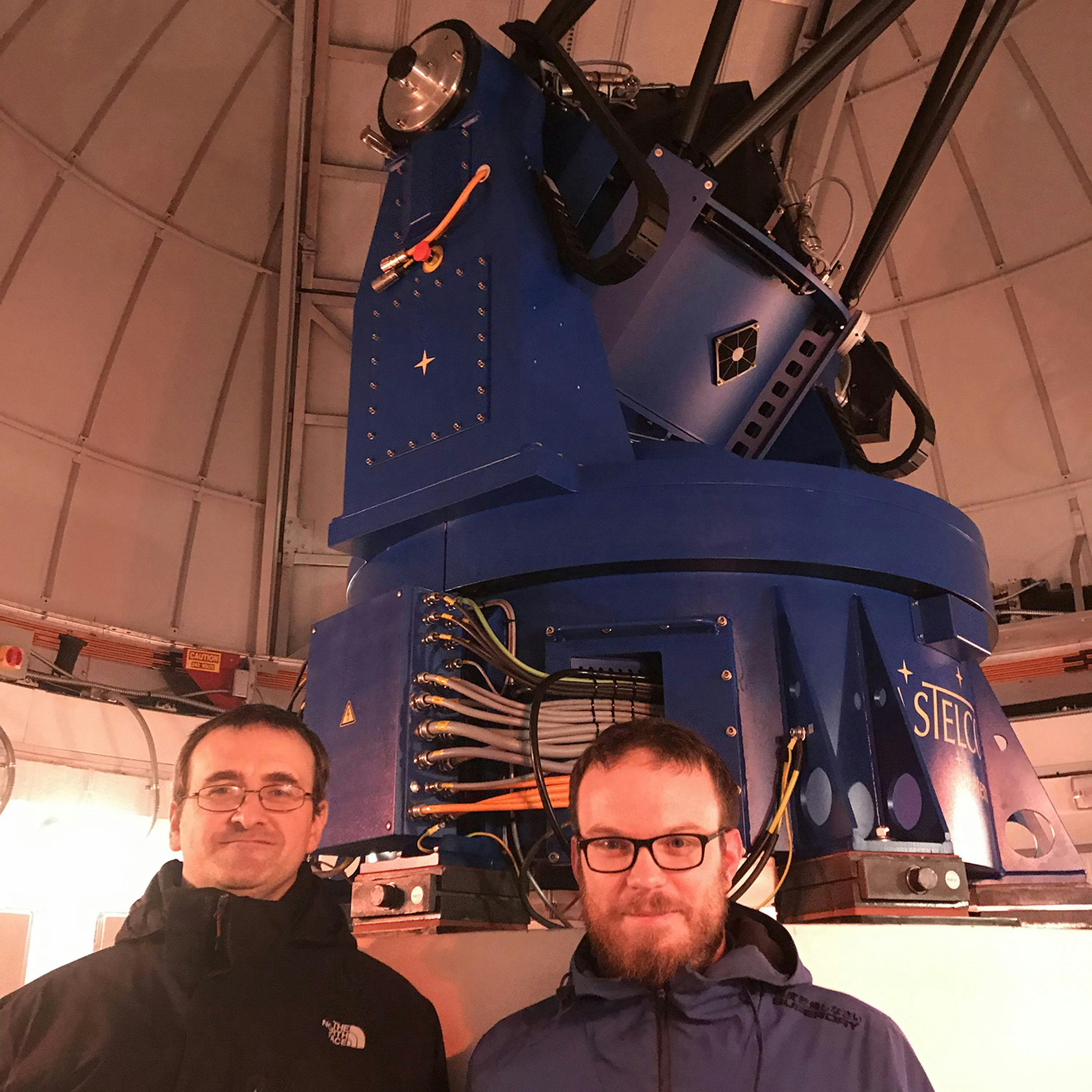 A look at UCL Observatory's new 80cm Perren telescope